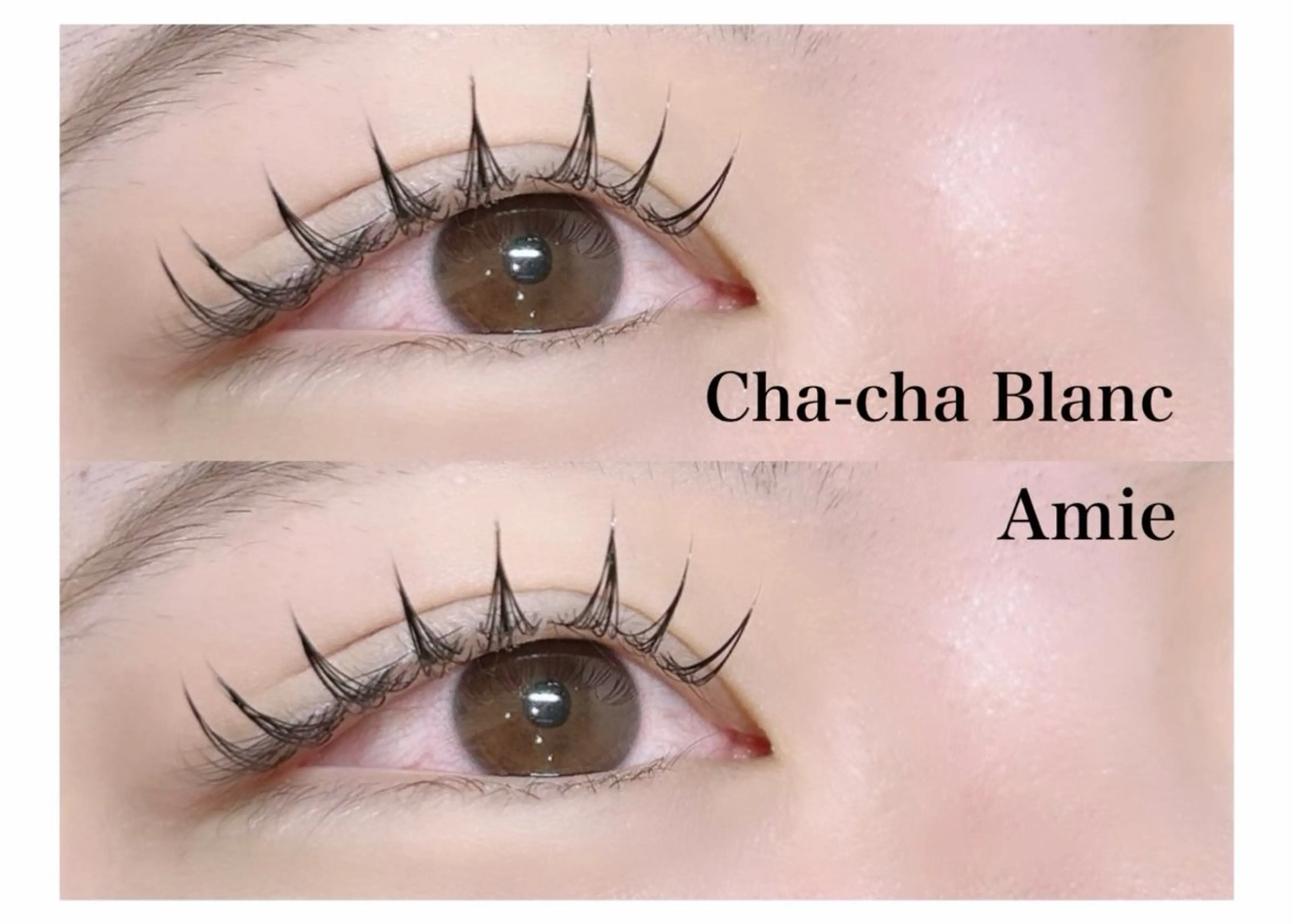 マツエク・マツパ マツエク chacha bla nc Amie 沖田のマツエク・マツパデザイン