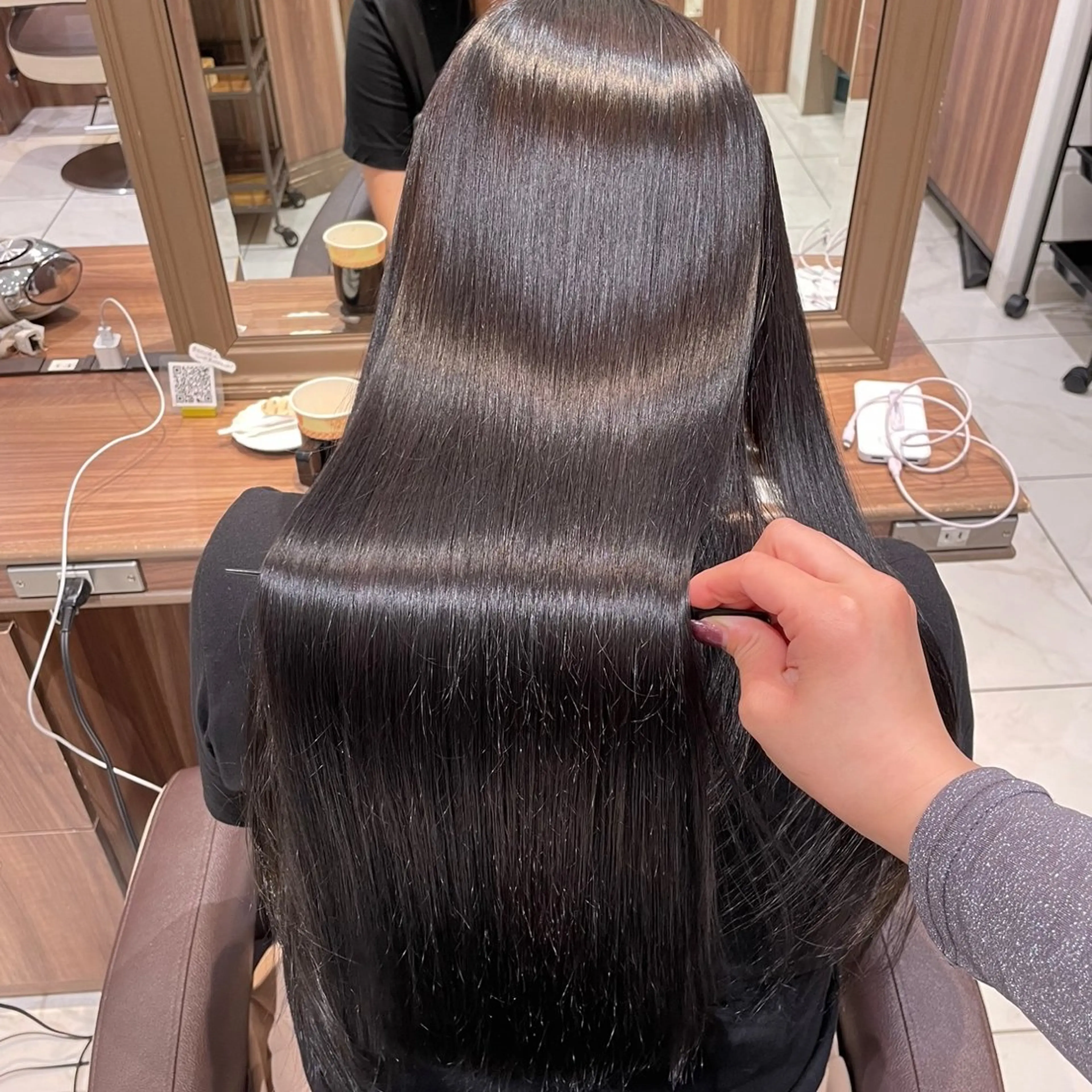 ロング 縮毛矯正 ショートモデル募集/ 美髪縮毛矯正💎萌のヘアスタイル