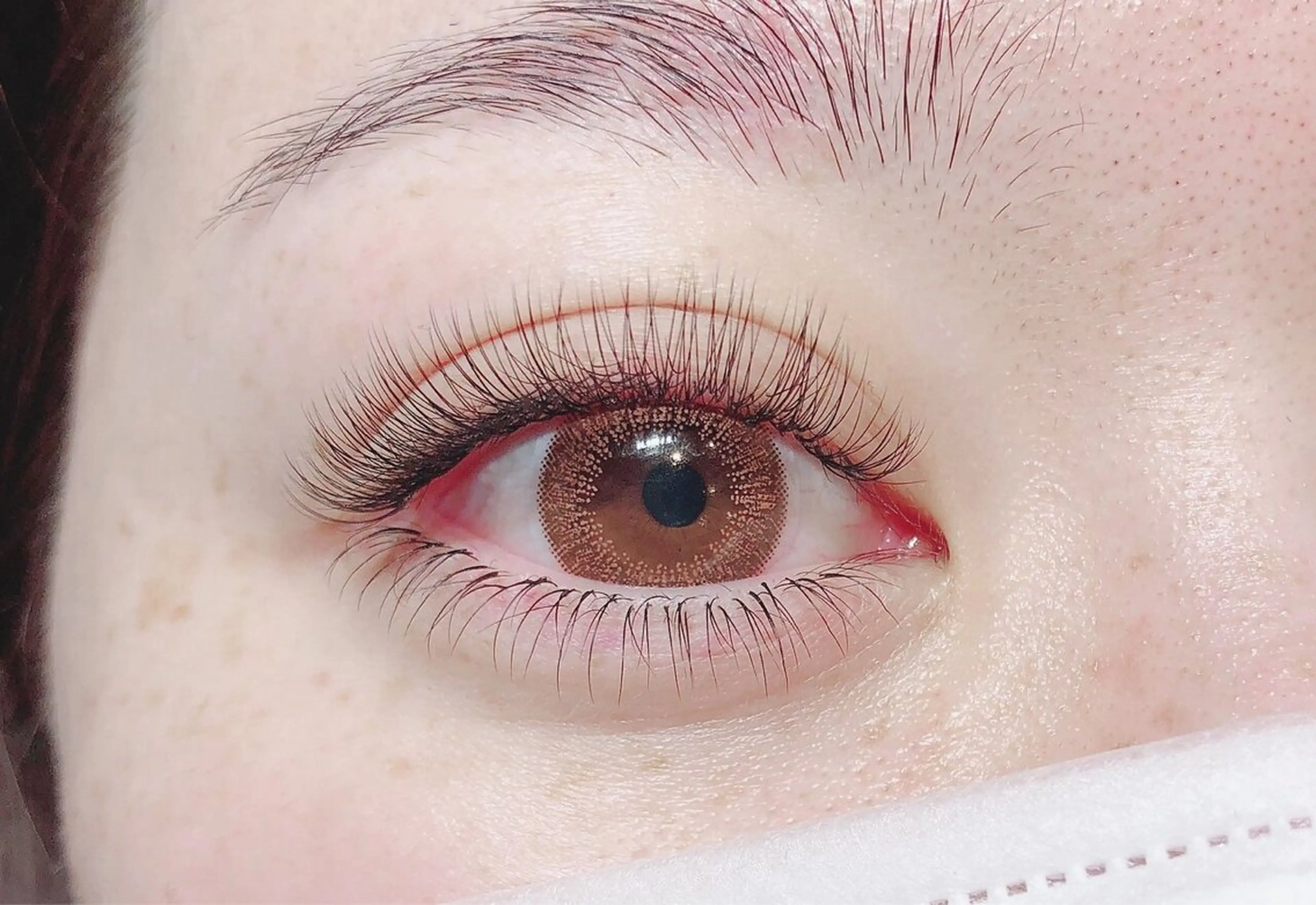 マツエク・マツパ 下まつげエクステ ボリュームラッシュ RAND.N(ヘアースペースCarm内)所属・RAND.N紫波店 /鳥内礼奈のマツエク・マツパデザイン