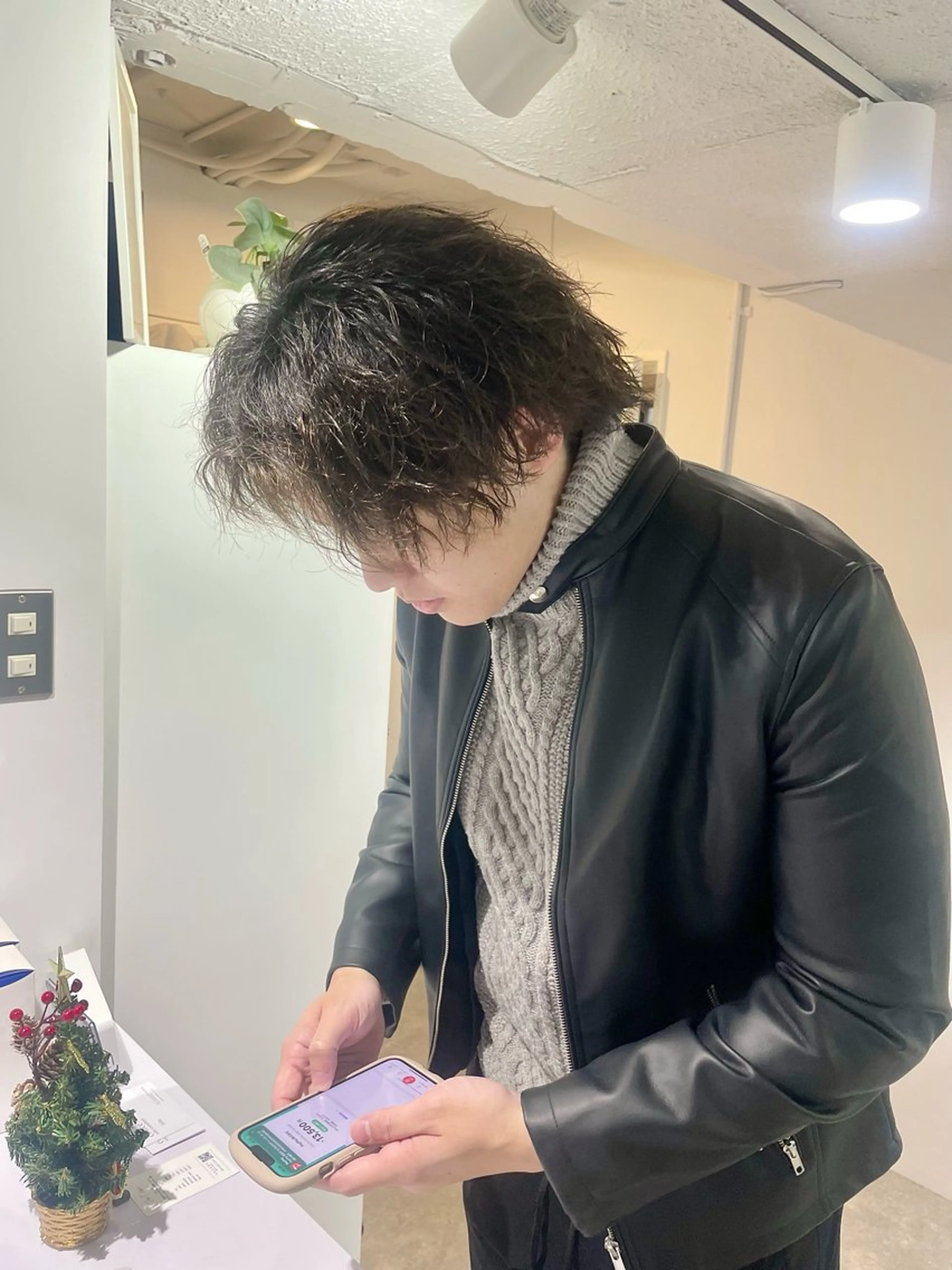 パーマ メンズ eir心斎橋店所属・エビスザキレン／メン ズ／心斎橋🌳のヘアスタイル