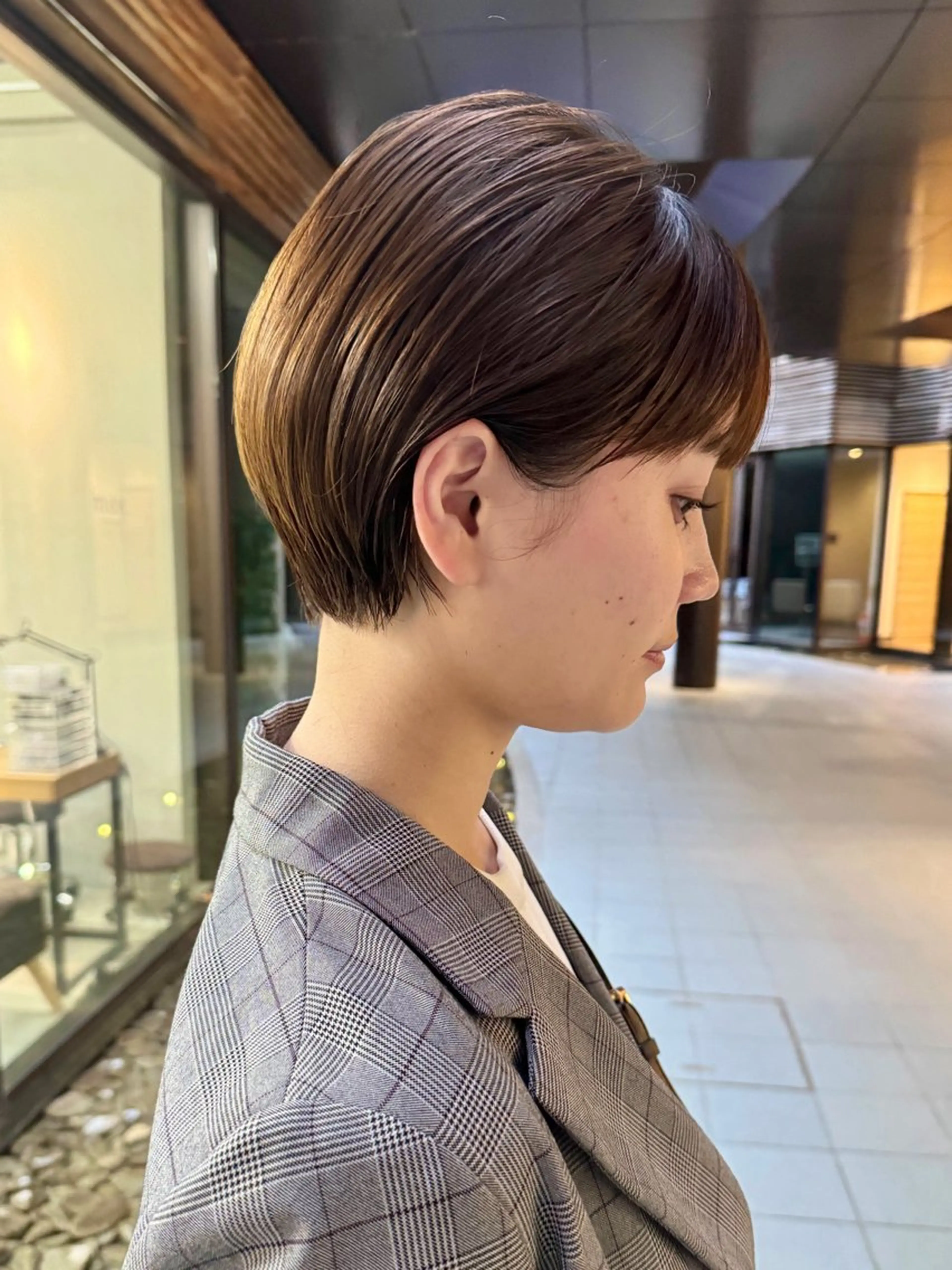 ショート カラー ショートヘア カット ヘアカラー トリートメント mee.表参道所属・ボブ/ショート /パーマ/shinのヘアスタイル