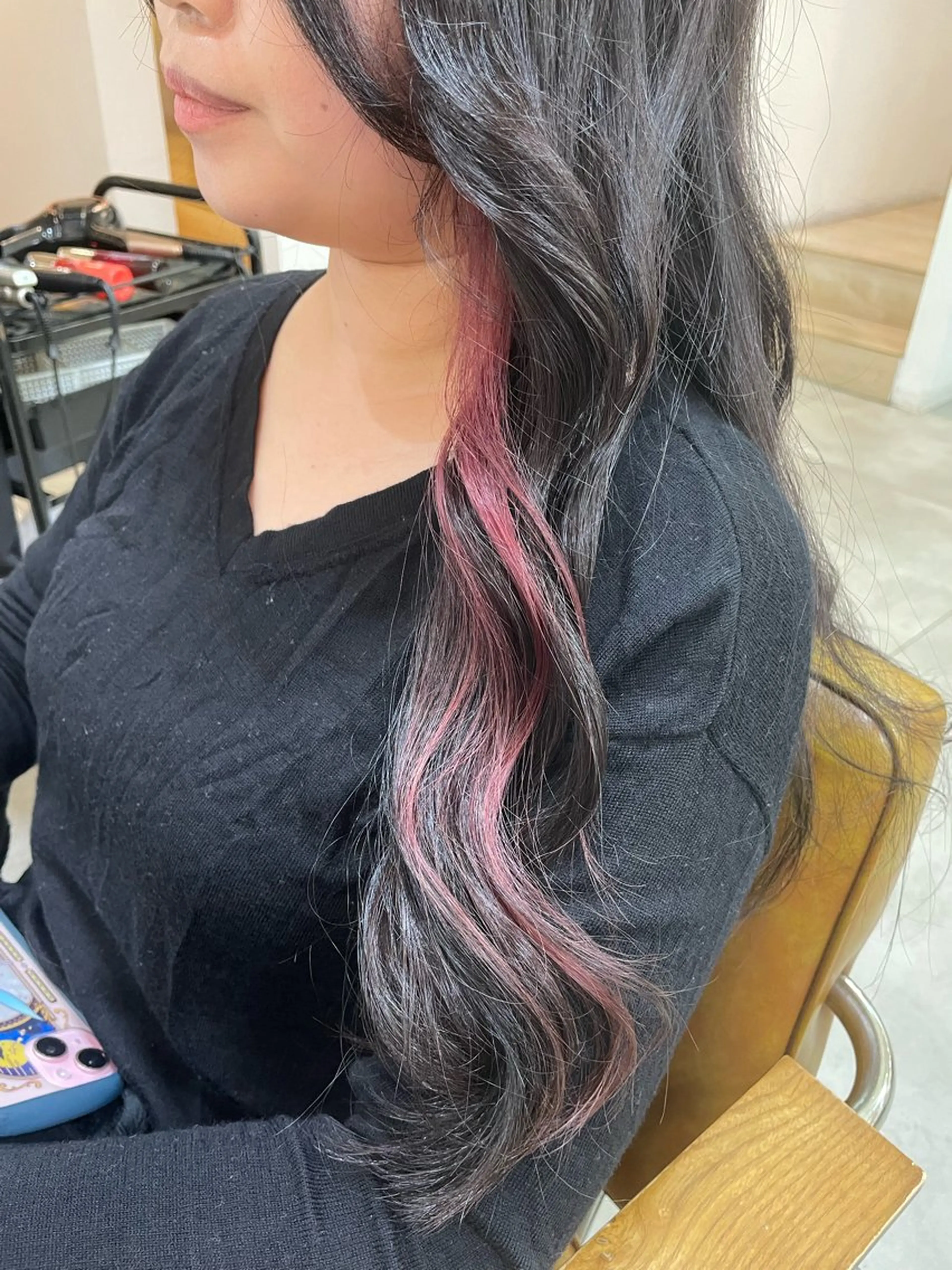 ロング カット ヘアカラー カットモデル/金山・ 栄美容院/田口流名のヘアスタイル