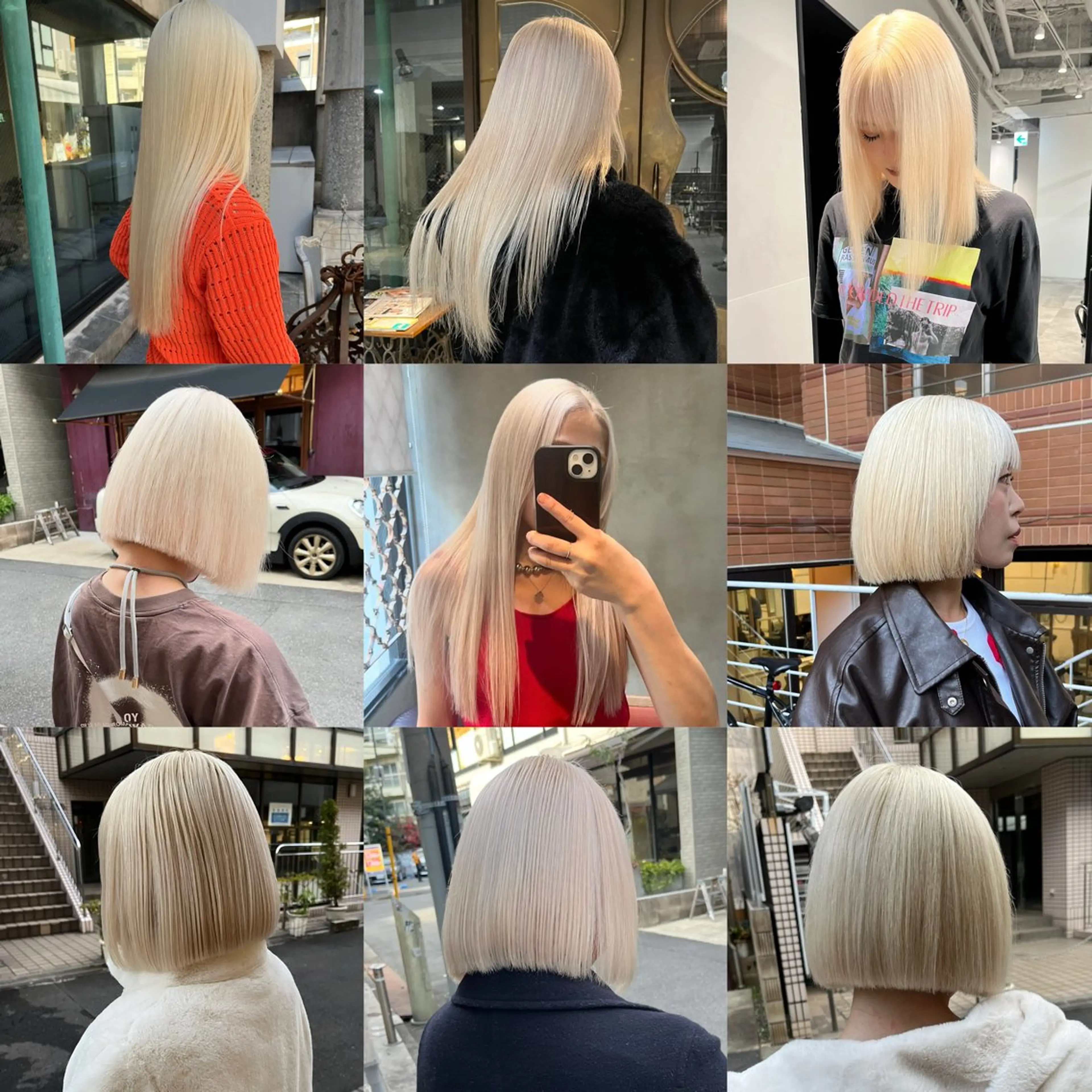 カラー ヘアカラー トリートメント ハイトーン/美髪矯正 🍃大江拓実のヘアスタイル