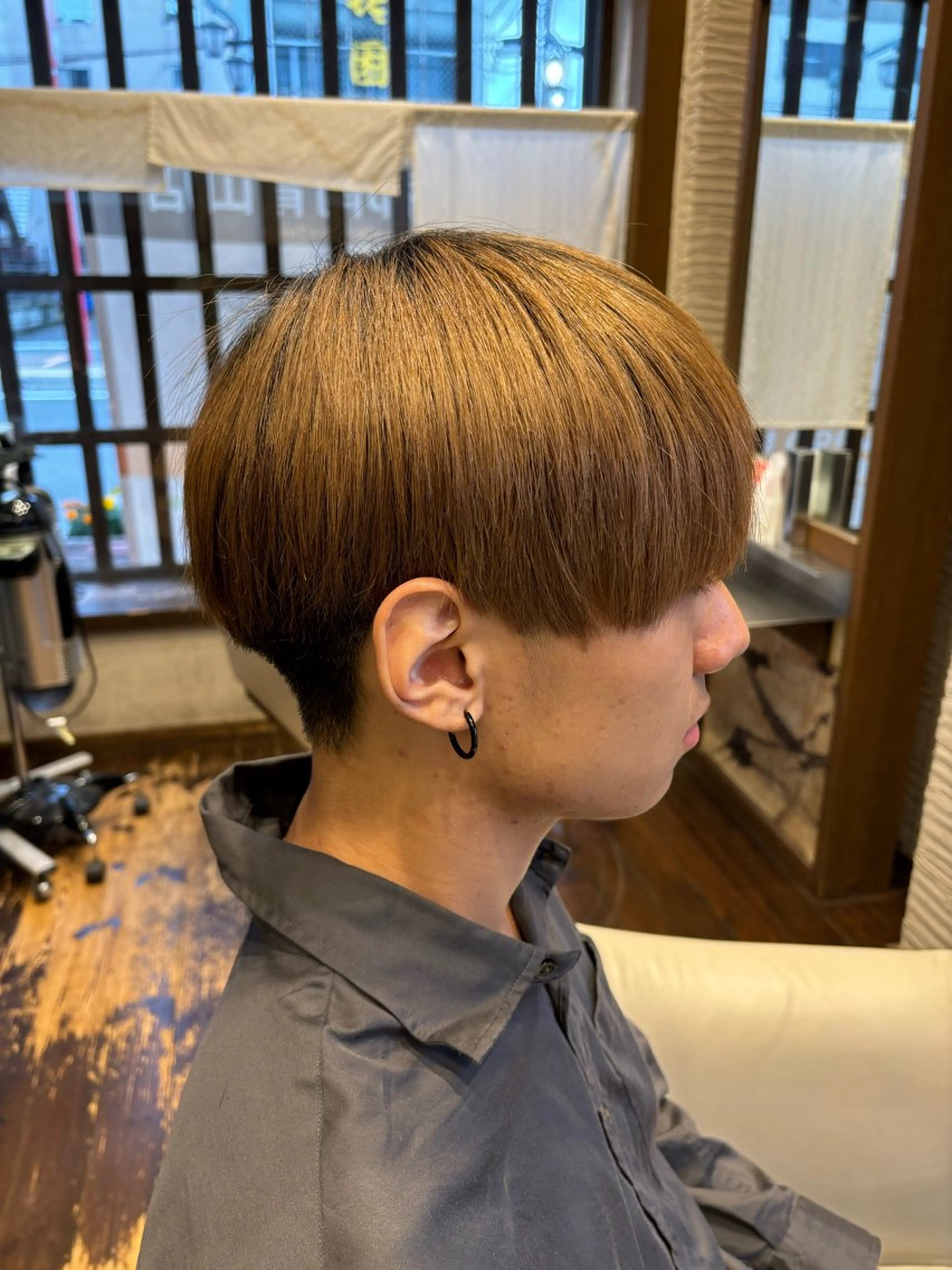 ミディアム カラー パーマ メンズ 縮毛矯正 縮毛矯正 りずむヘアデザイン所属・Rhythm / RYOMAの眉毛・アイブロウイメージ