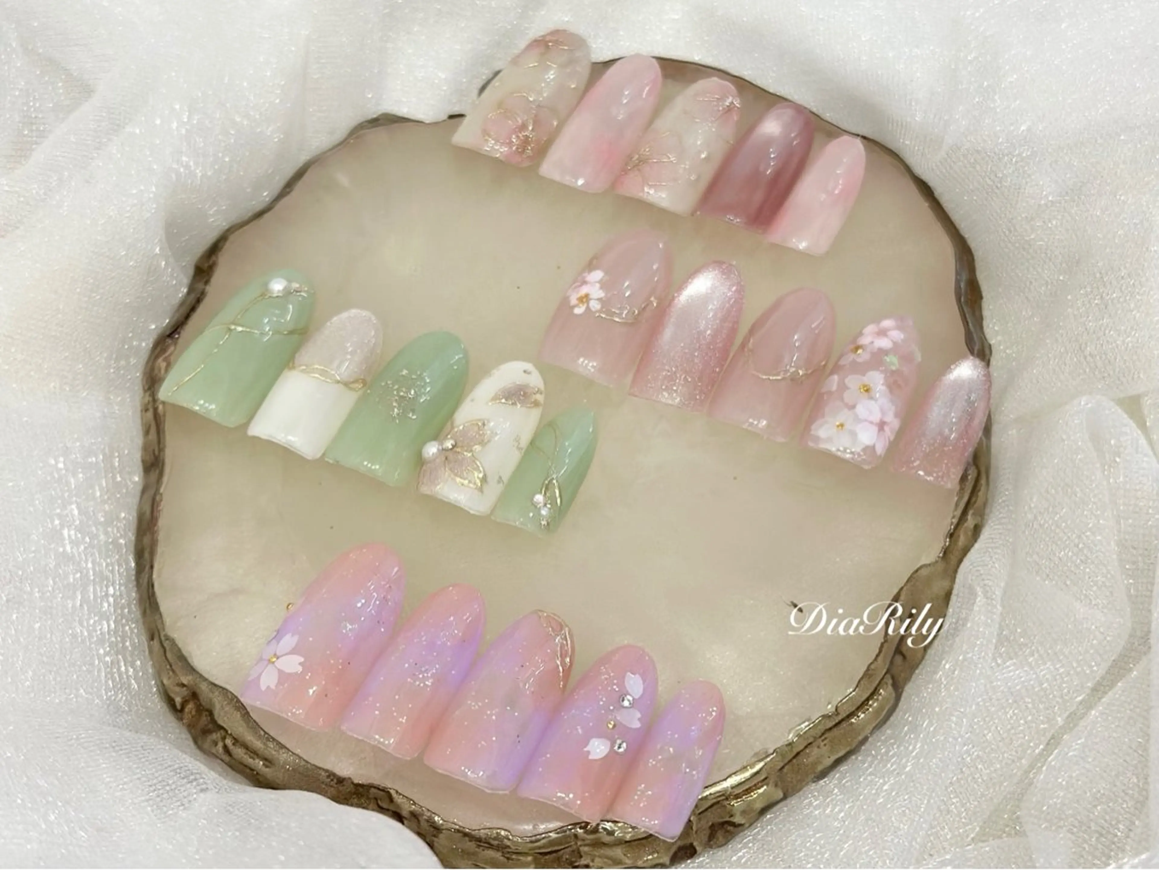 ネイル DiaRily所属・diarily はるひのネイルデザイン