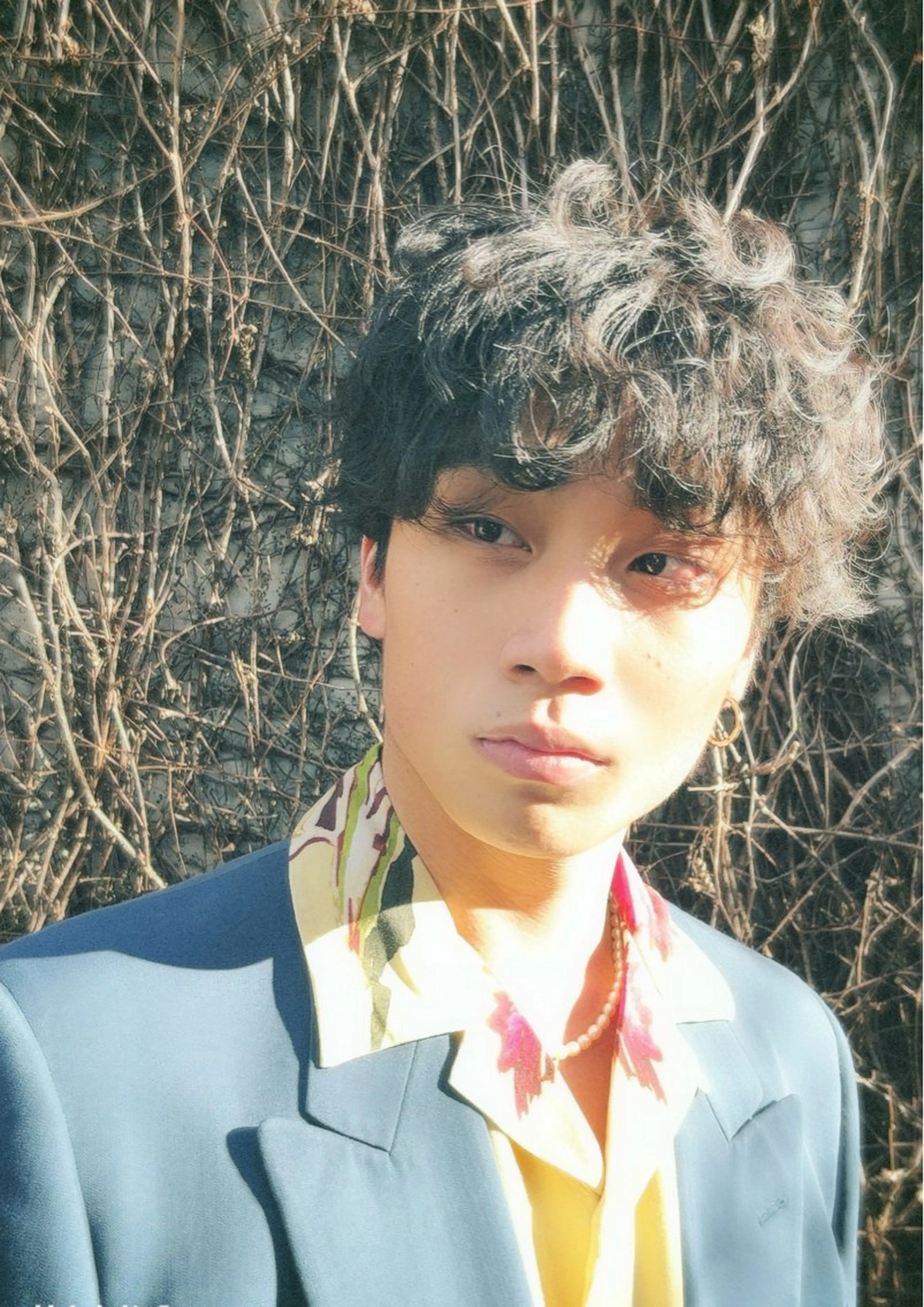 ショート パーマ メンズ カット パーマ トリートメント ヘッドスパ ヘアセット gallica表参道 副店長/佐藤翼のヘアスタイル