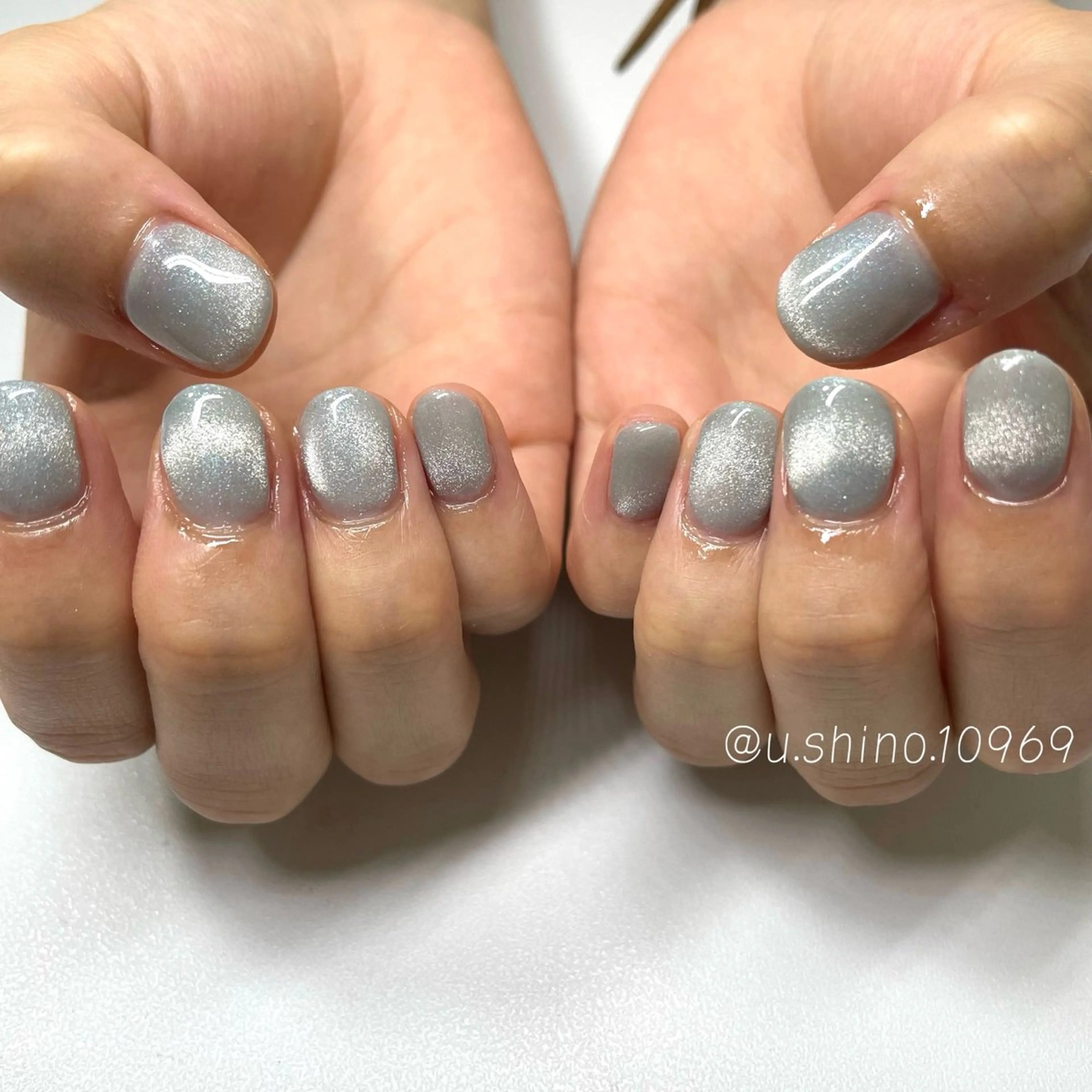 ネイル マグネットネイル ハンドネイル MoonLight SHINOのネイルデザイン