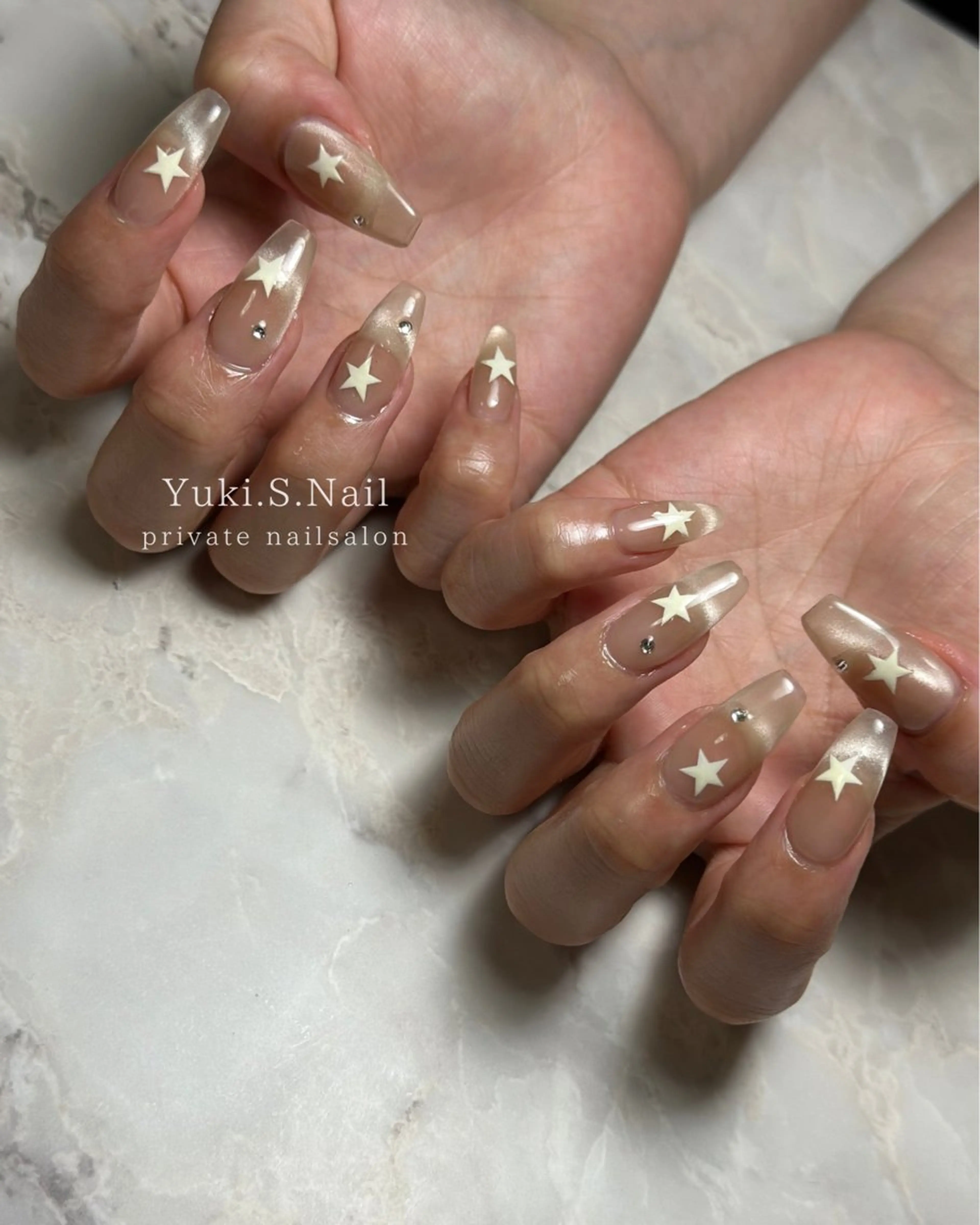 ロング Yuki S.Nailのネイルデザイン