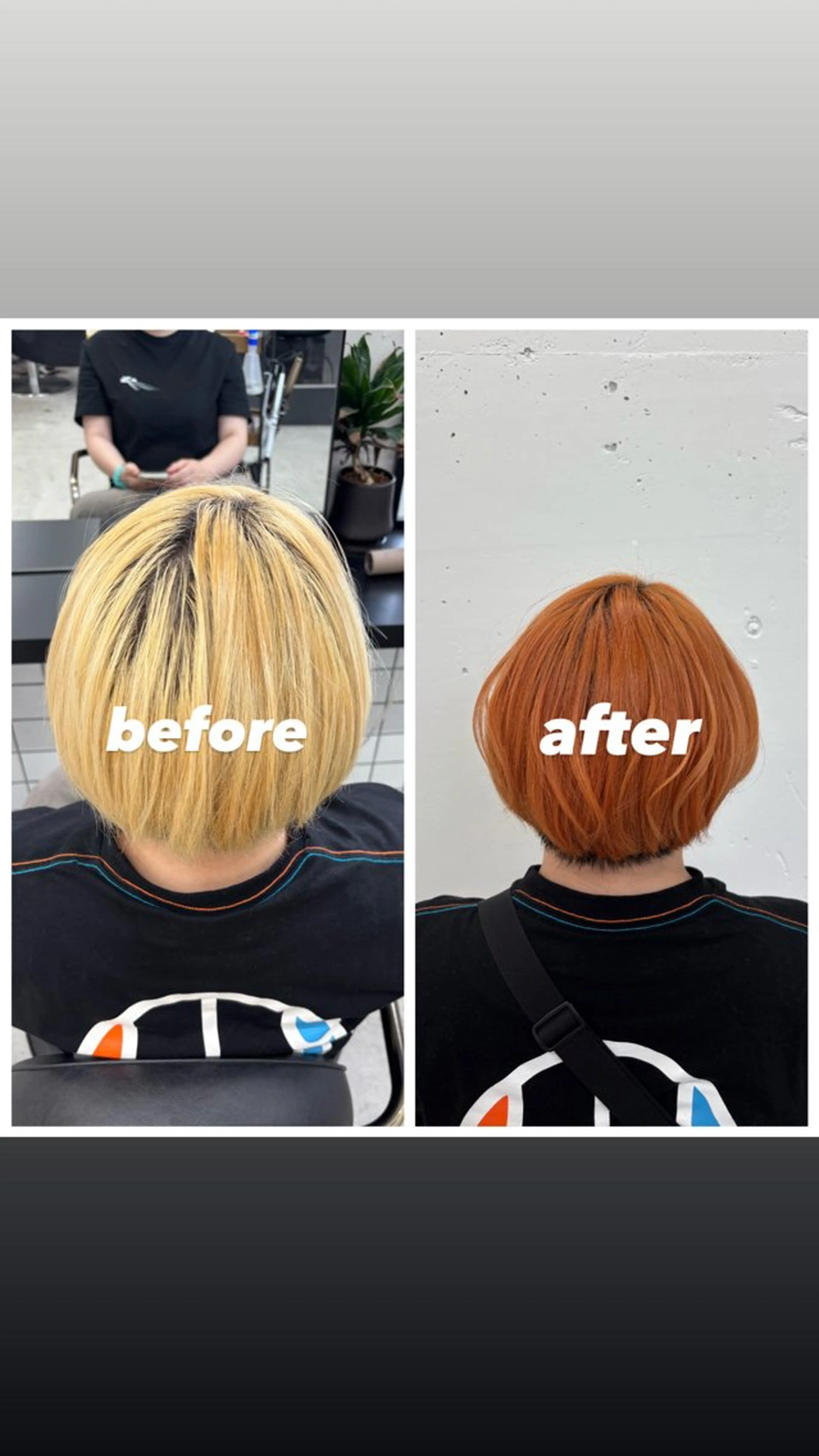 ショート カラー オレンジ ヘアカラー トリートメント ヘッドスパ 🌼あいり🌼 JILLSTUDIOのヘアスタイル