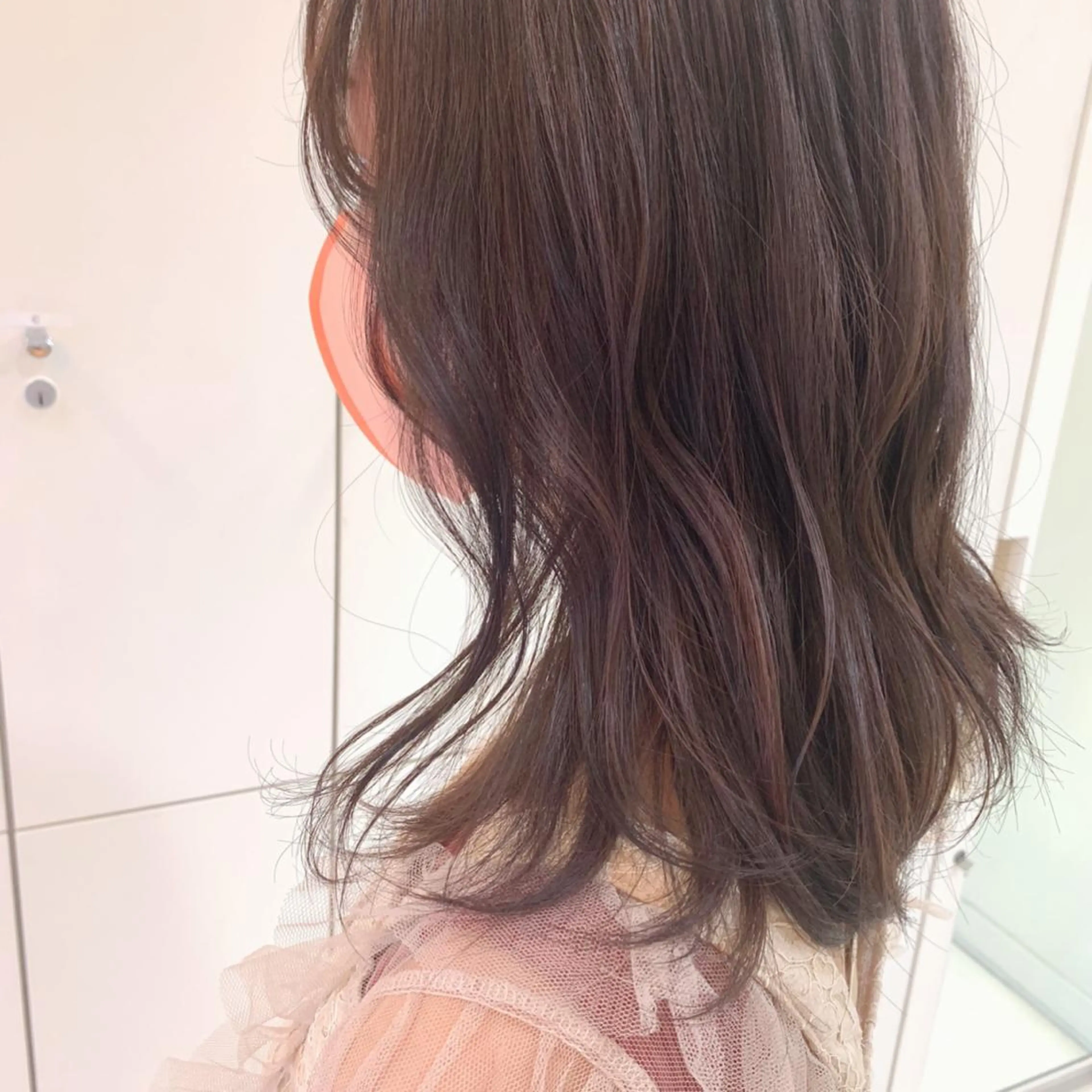 ミディアム カラー ヘアアレンジ yuka .のヘアスタイル