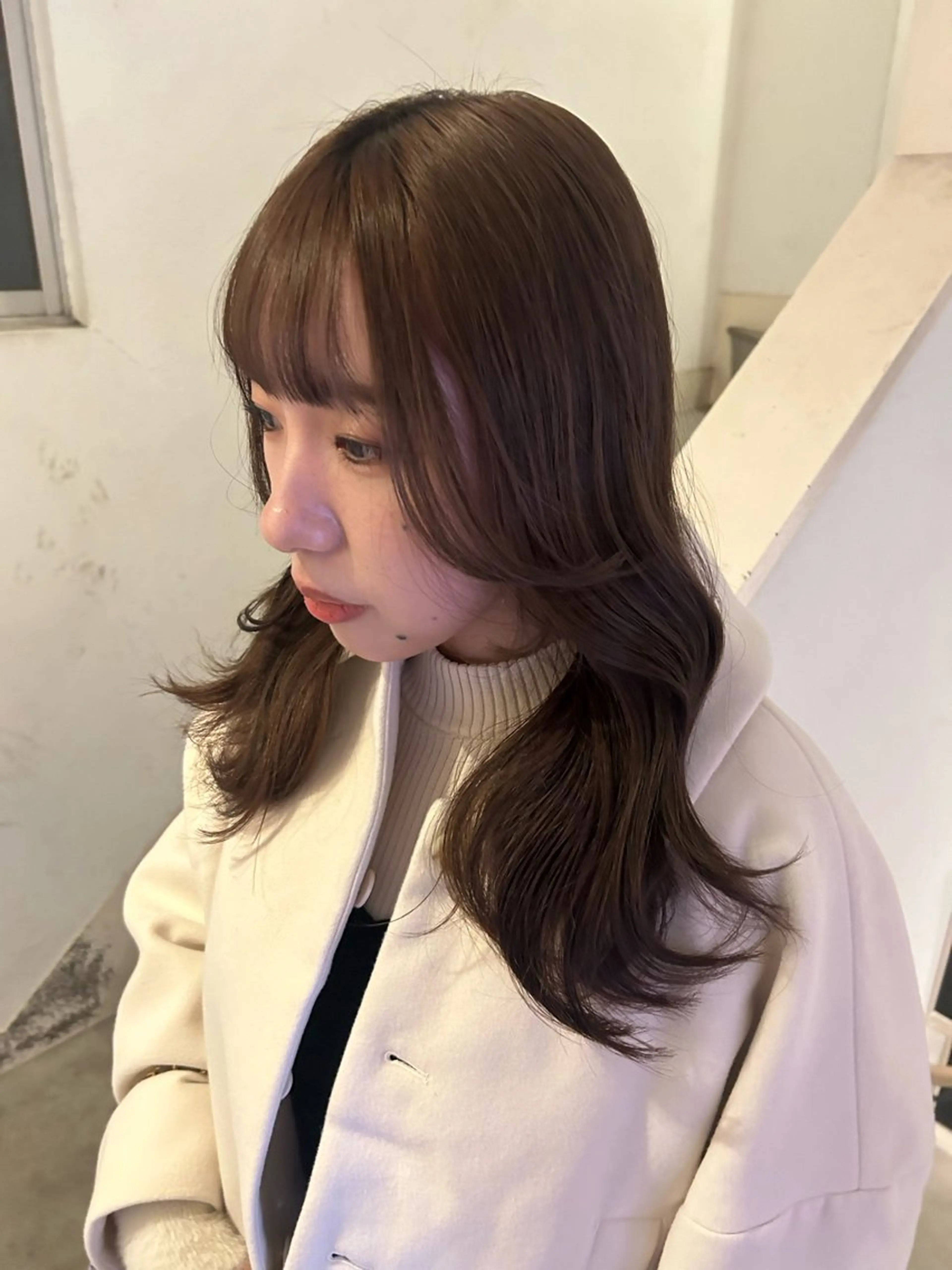 ロング カラー 愛結 暖色カラー🎀🩰のヘアスタイル