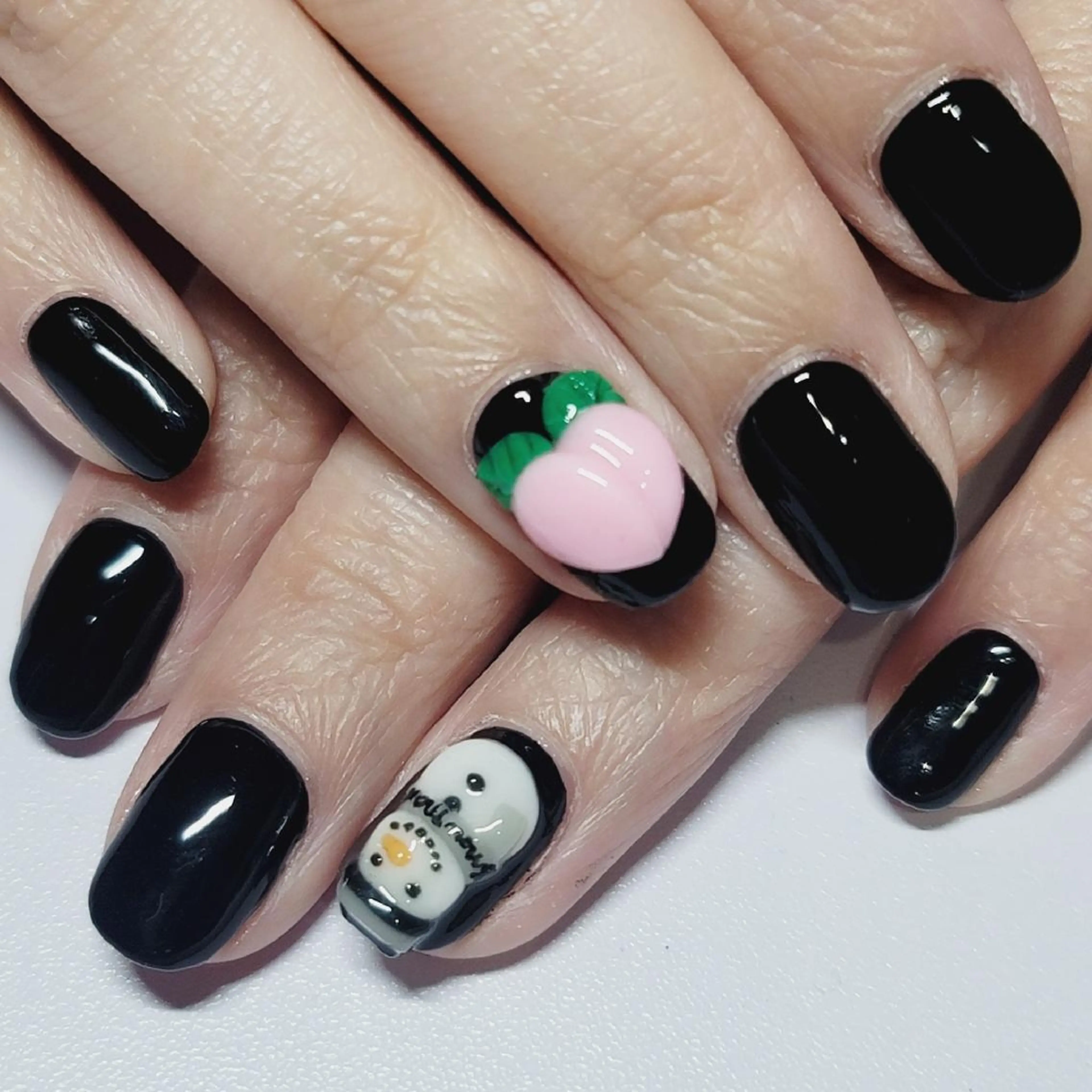 ネイル アートネイル ワンカラーネイル ハンドネイル よしだ ひろきのネイルデザイン