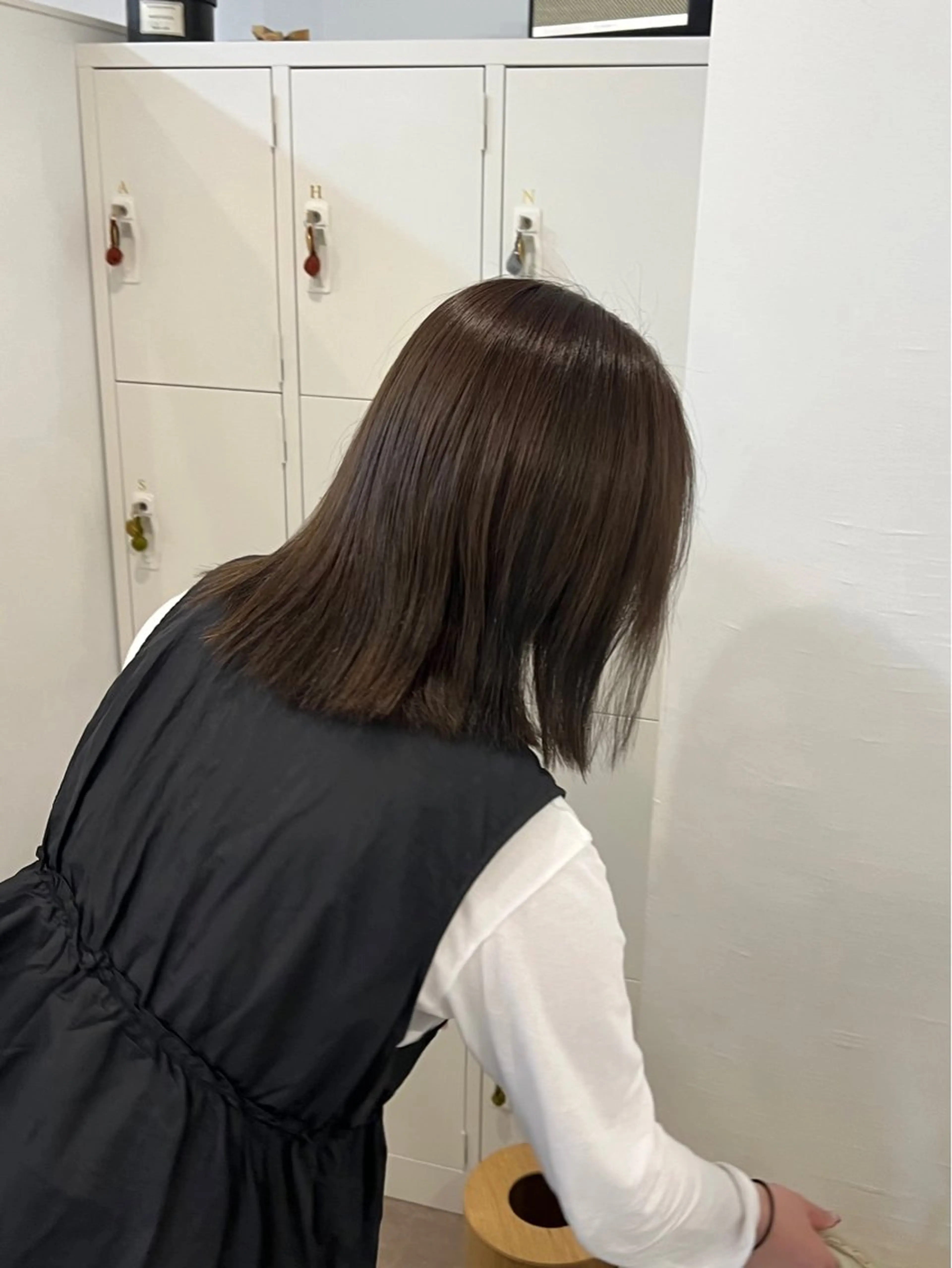 ミディアム H 梅田所属・藤本 泰 /レイヤー カットモデル様募集中のヘアスタイル