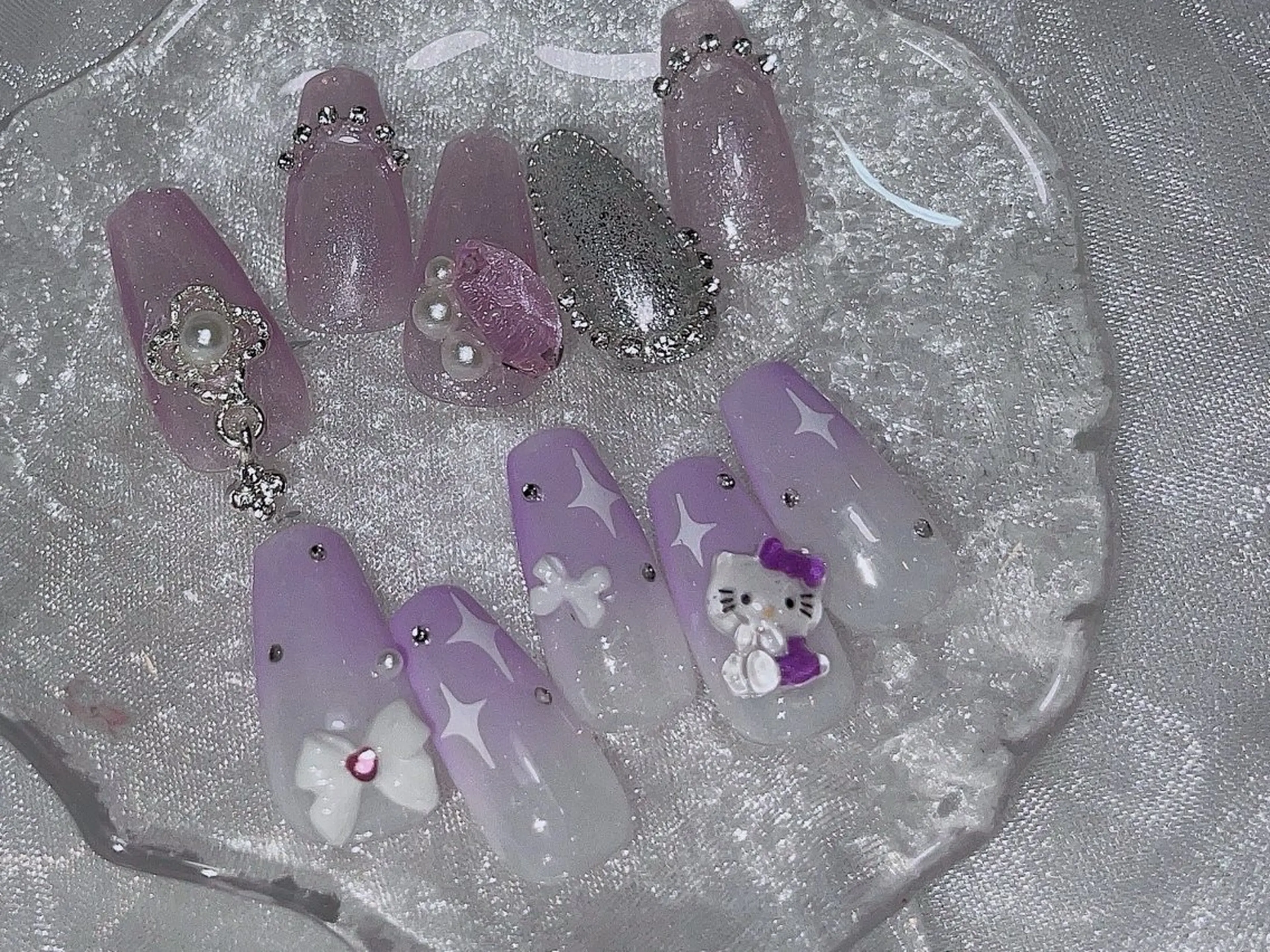 ネイル ハンドネイル ハンドケア nail salon kukuna所属・ワンホン/韓国 nail 大阪アメ村のネイルデザイン