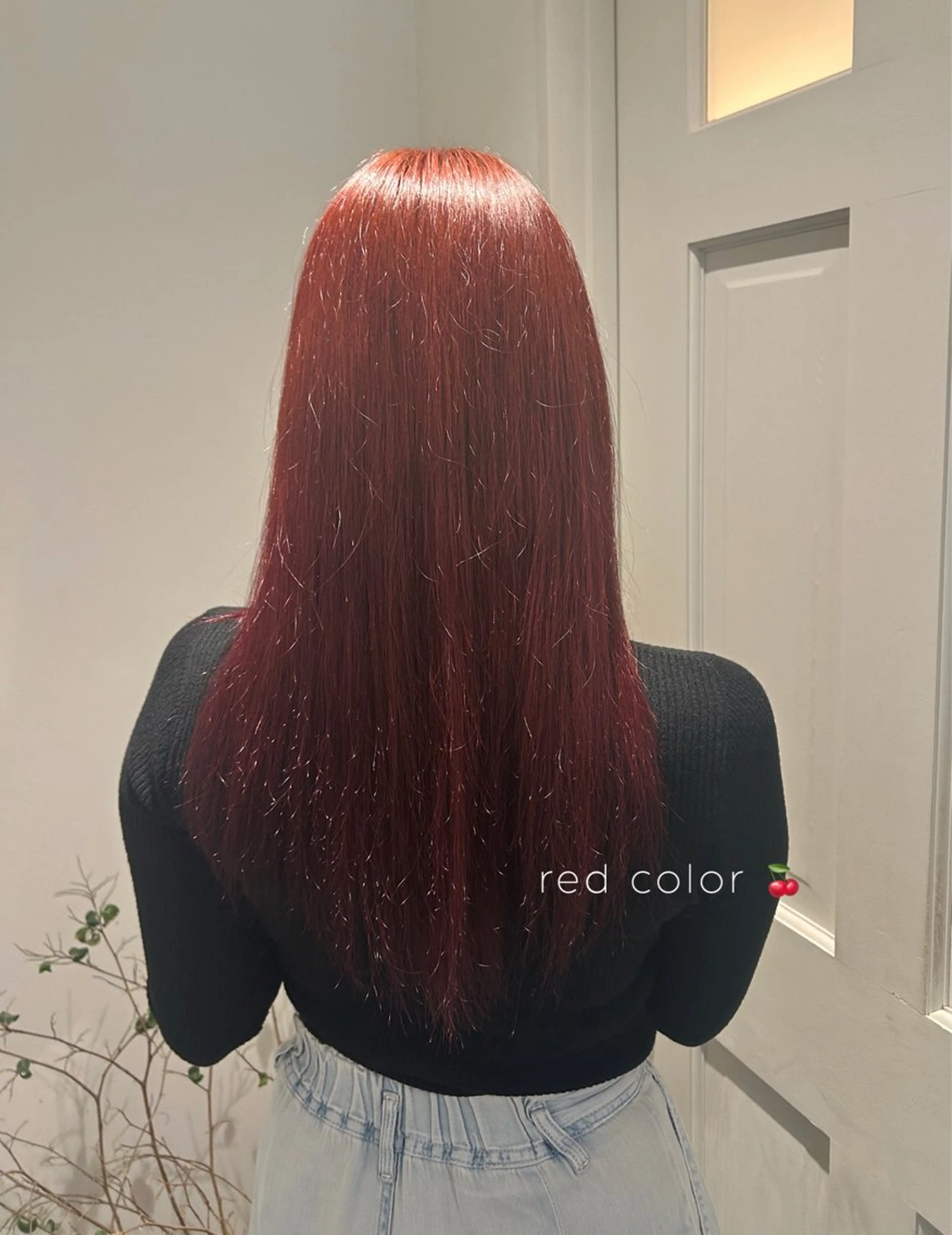 ロング カラー 湯浅 美葉のヘアスタイル