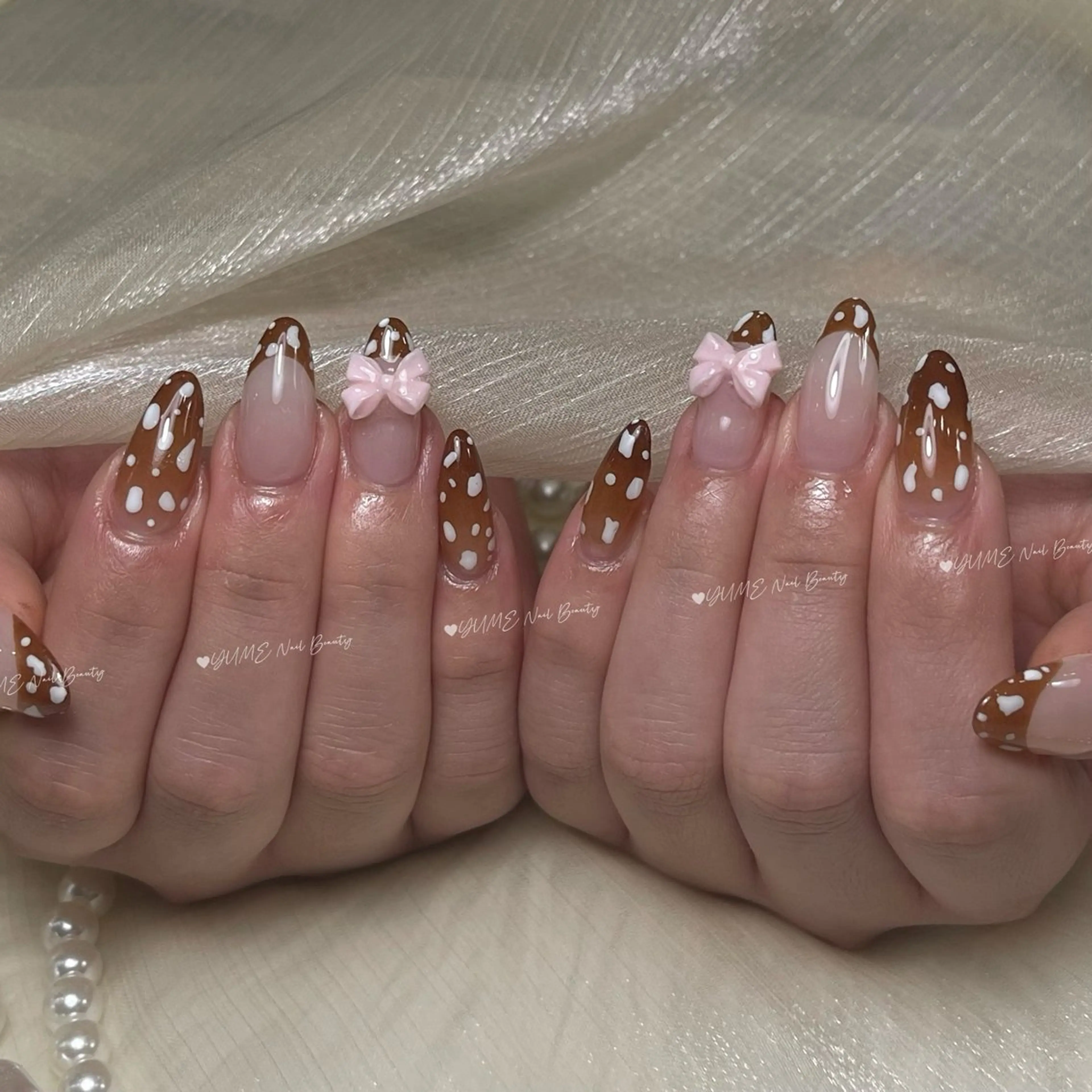 ミディアム ハンドネイル YUME Nail Beautyのネイルデザイン