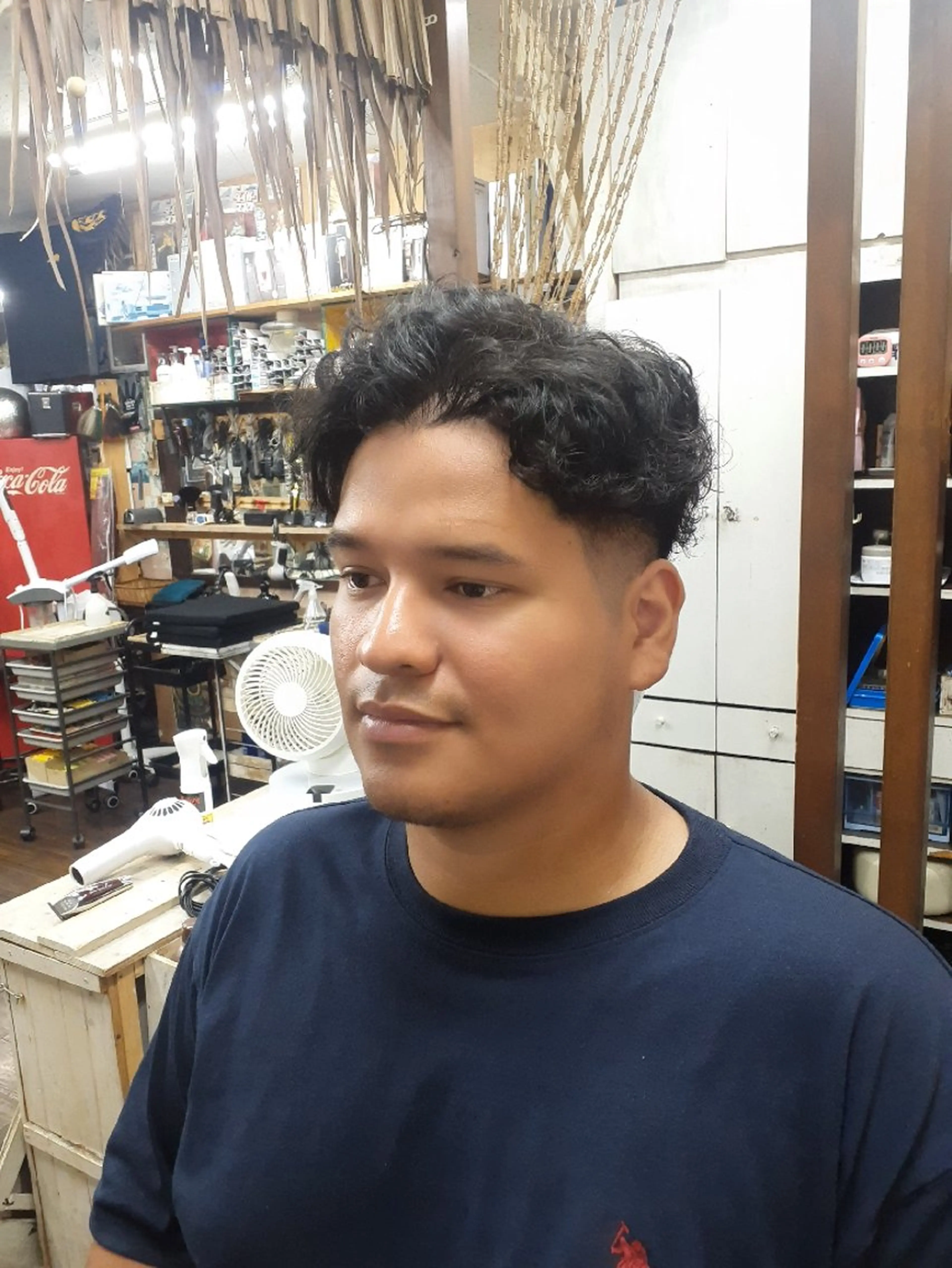 ミディアム パーマ マーリィズ 小澤のヘアスタイル