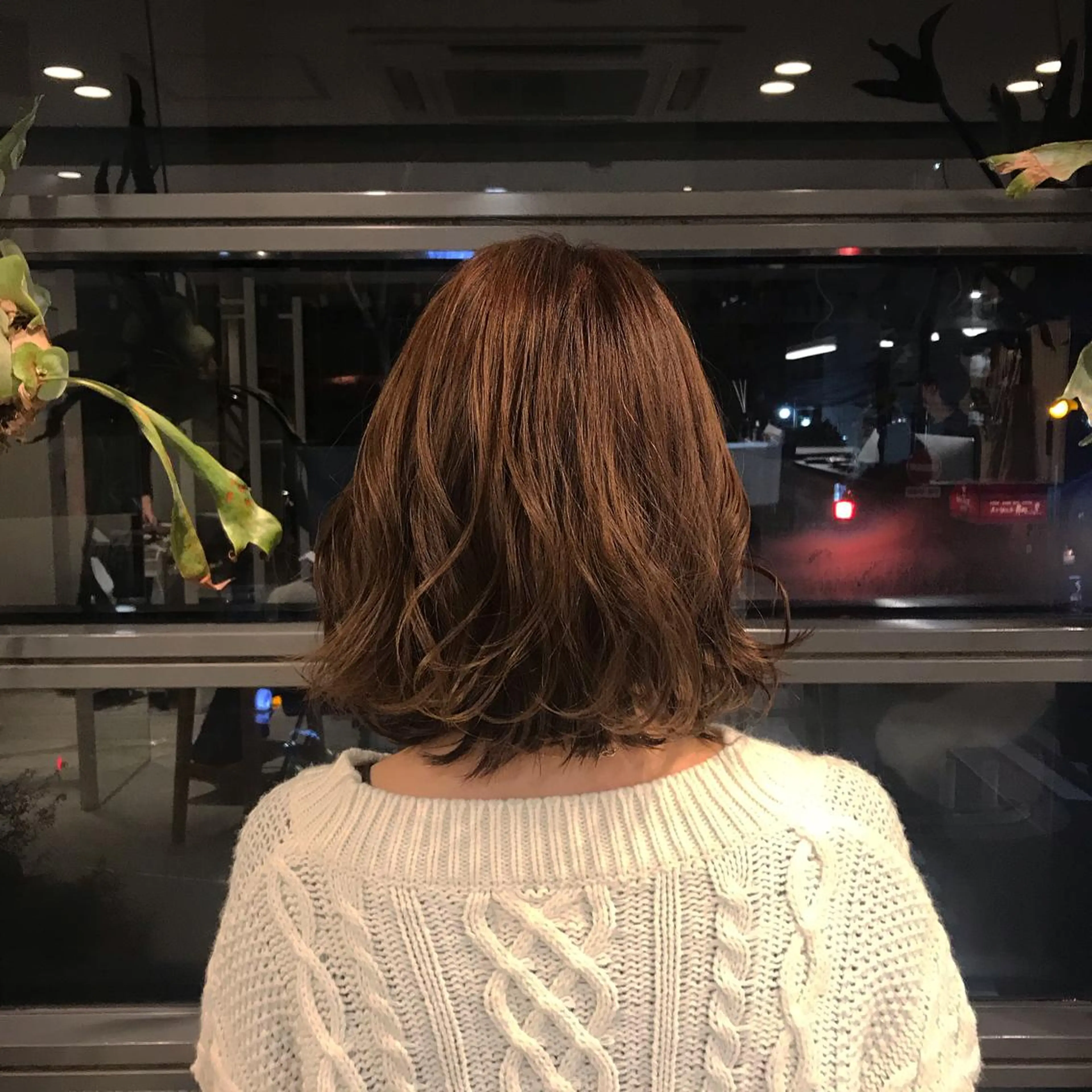 ミディアム 菅原 彩加のヘアスタイル
