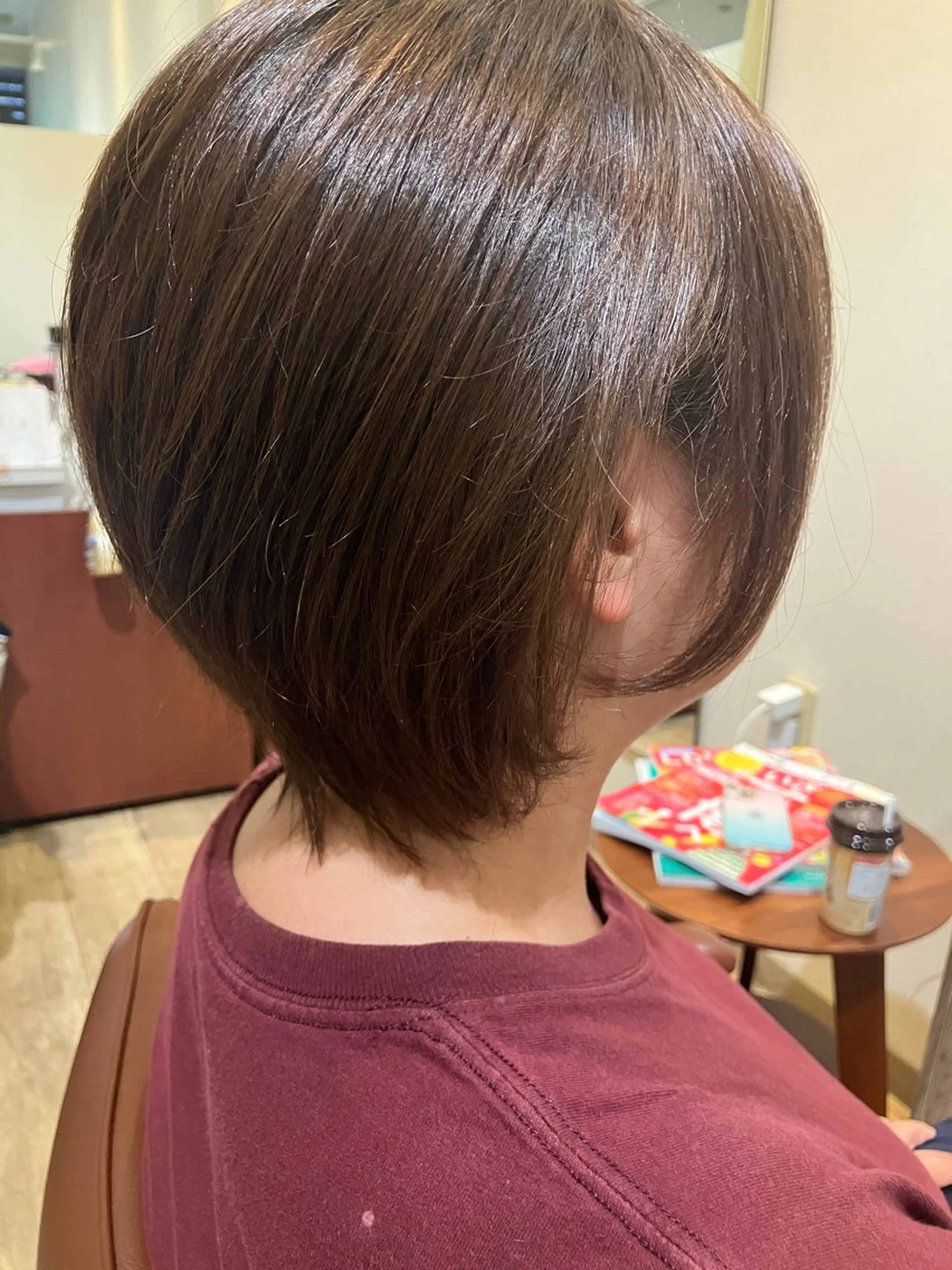 ショート カラー ショートヘア ウルフカット salon C ヤマダのヘアスタイル