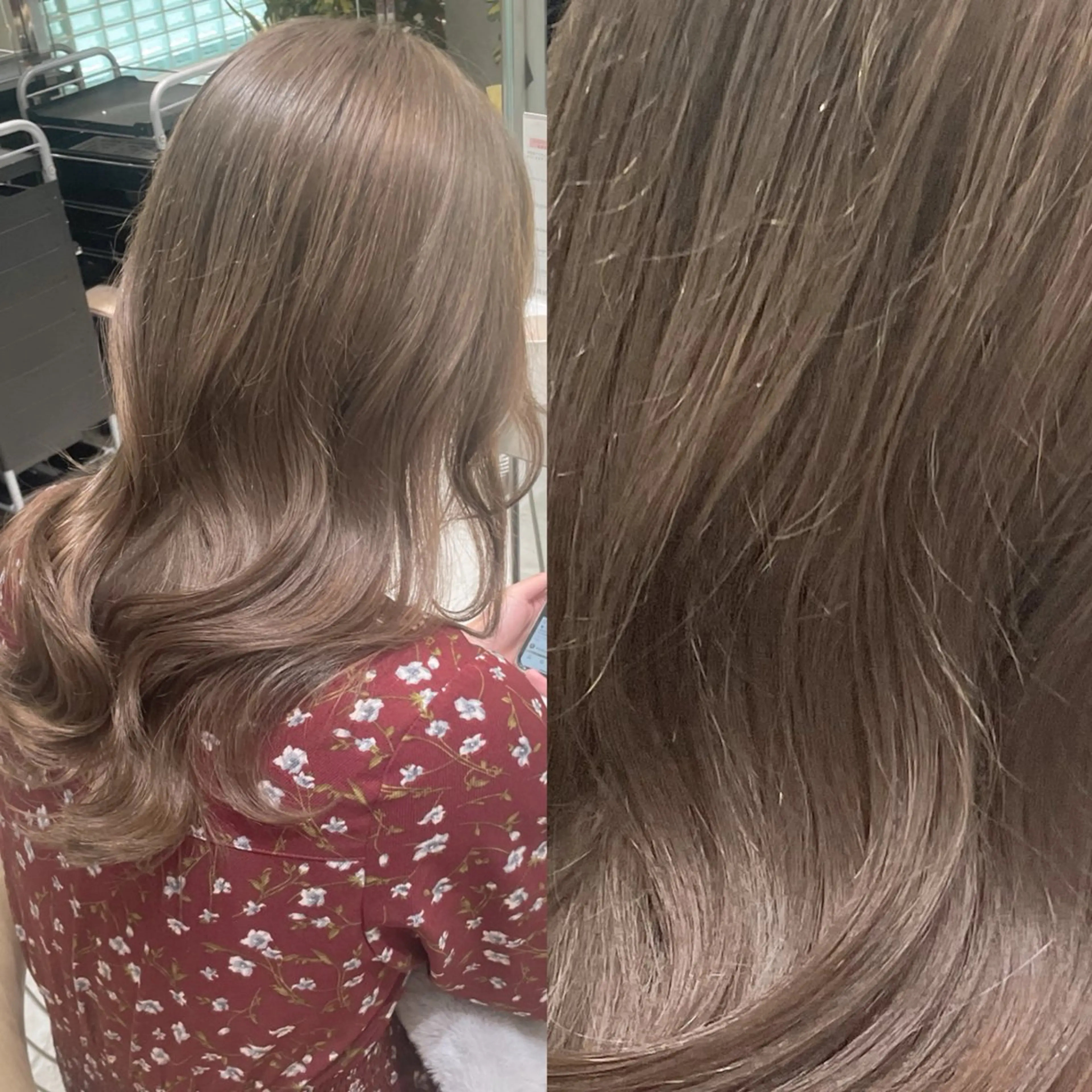 ロング カラー ヘアカラー トリートメント 松田 優作のヘアスタイル