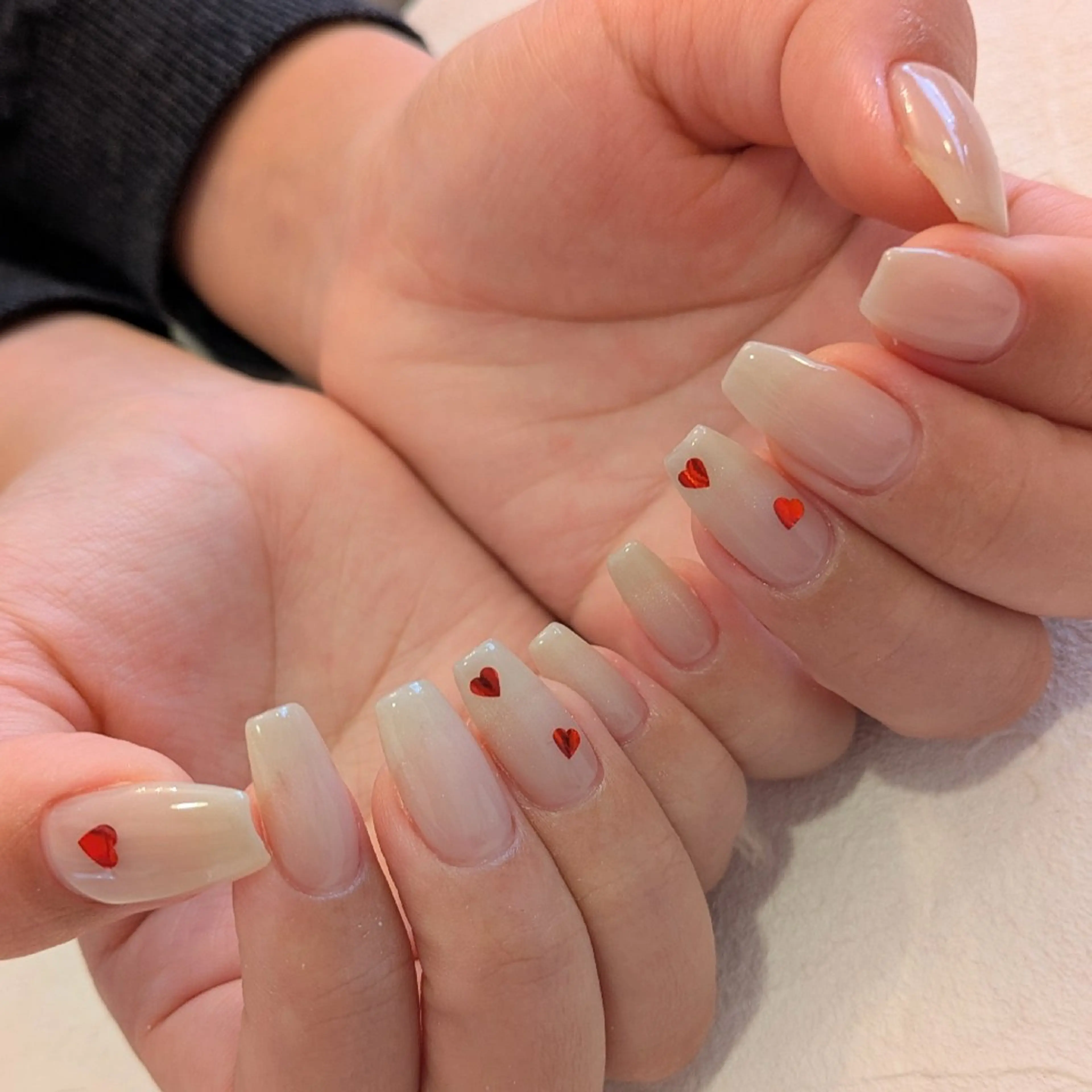 ネイル ハート ジェヌインネイル 河内のネイルデザイン