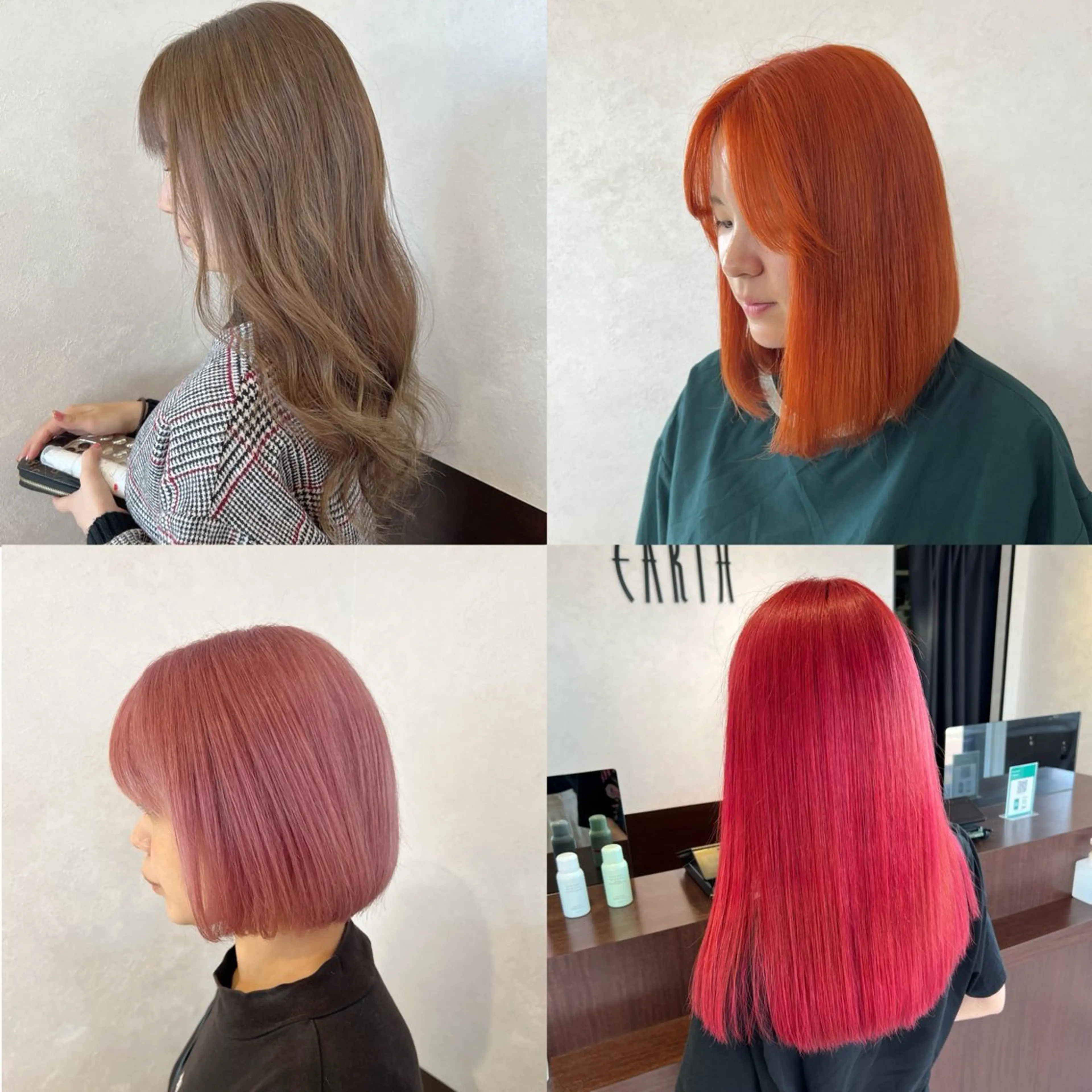 カラー nehus nagaoka所属・🖤複雑履歴ブリーチ Mizuki 🖤のヘアスタイル