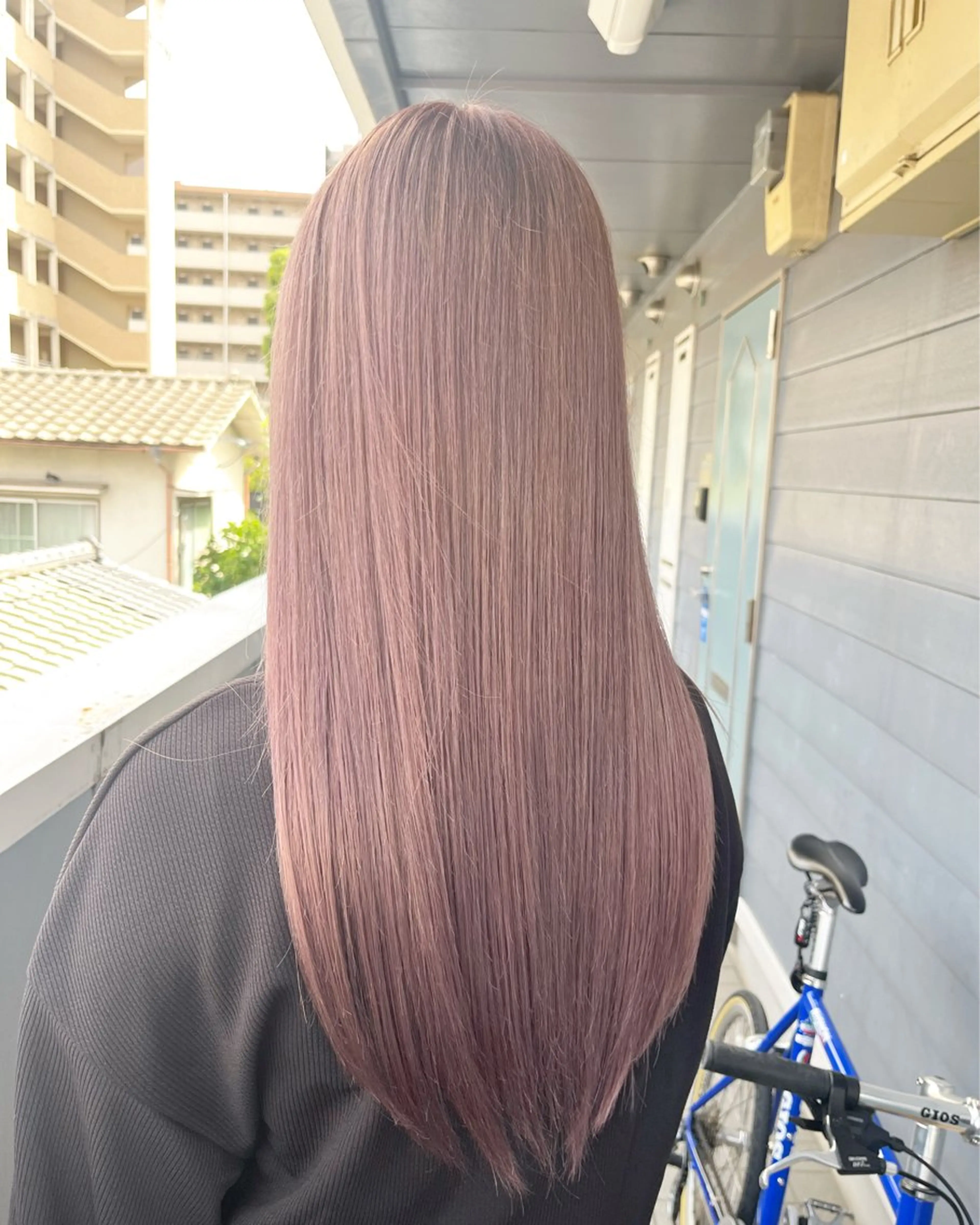 ロング カラー ヘアカラー 渡辺 健太のヘアスタイル