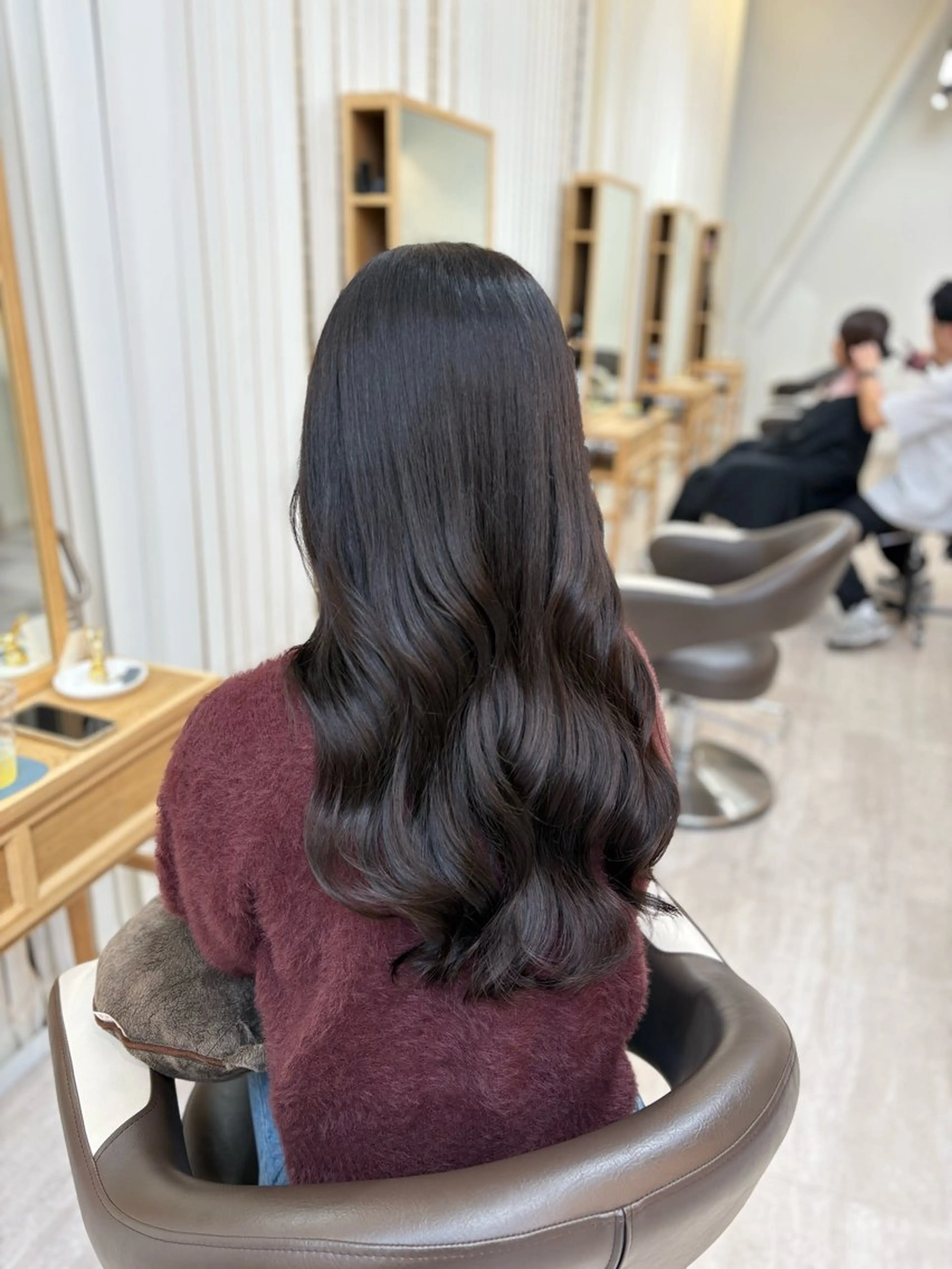 ✨人気No.1✨【大人×韓国×ツヤ感】髪質改善カラー+トリートメント🌠の写真