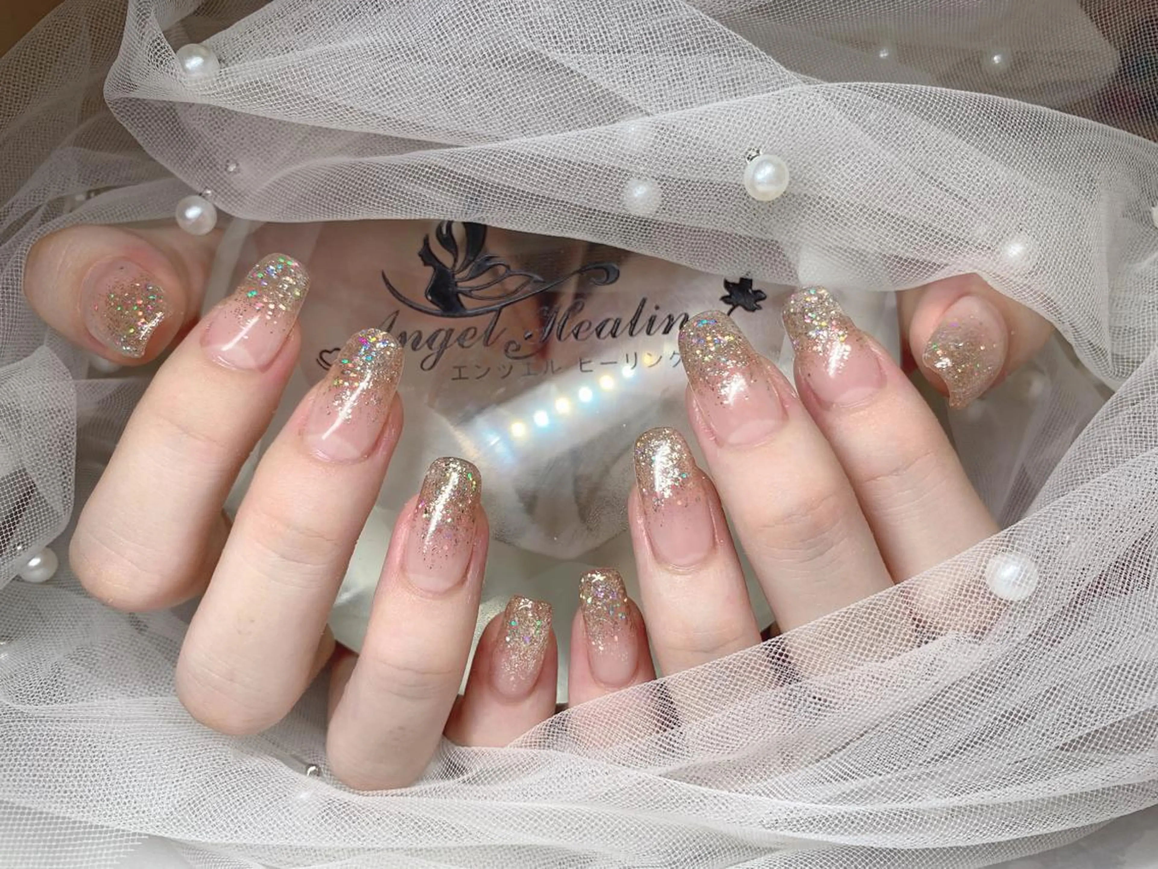 ネイル スカルプネイル エンジェル ヒーリング 矢場町店のネイルデザイン