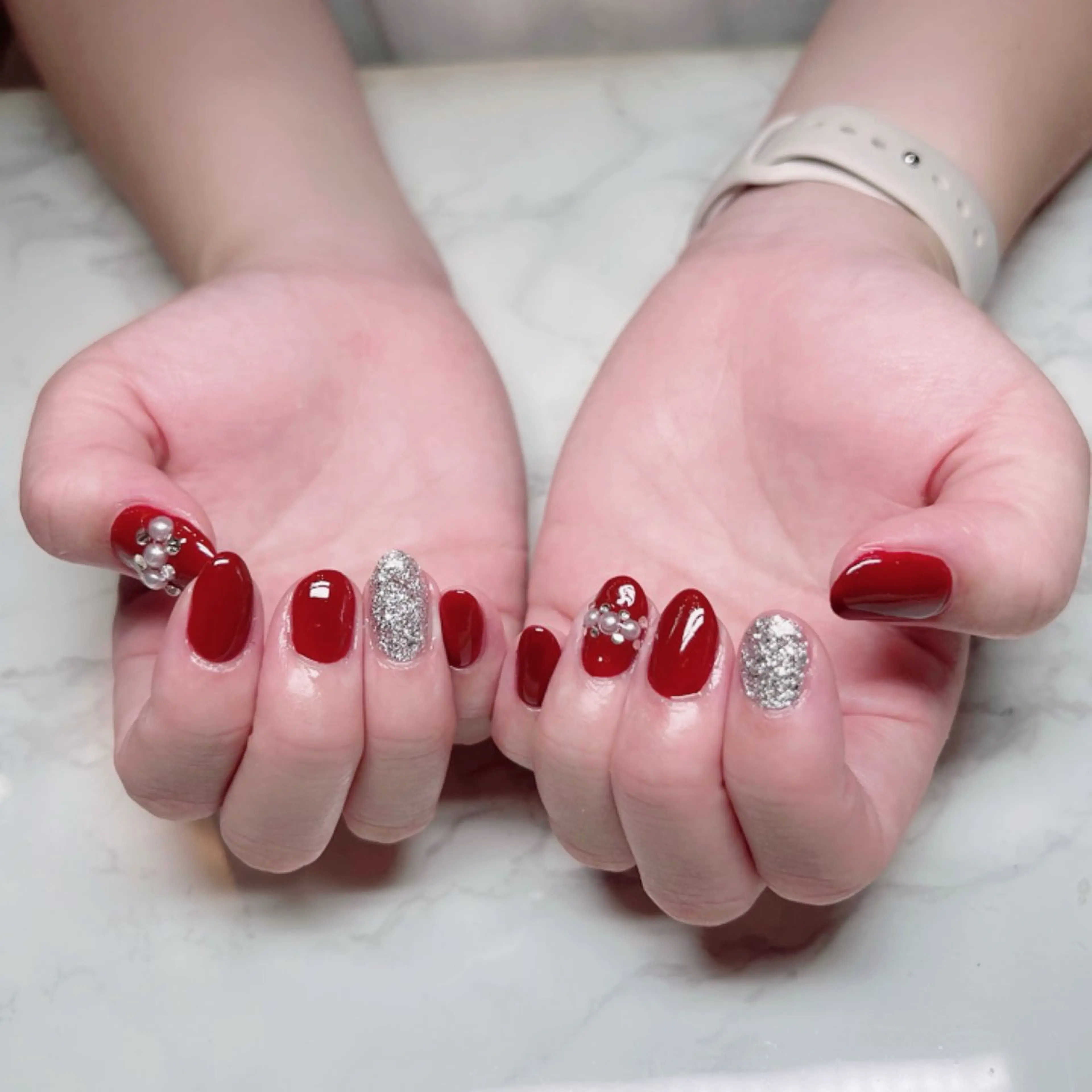 ネイル ハンドネイル ネイルサロンImpress 大森店所属・渡辺 あけみのネイルデザイン