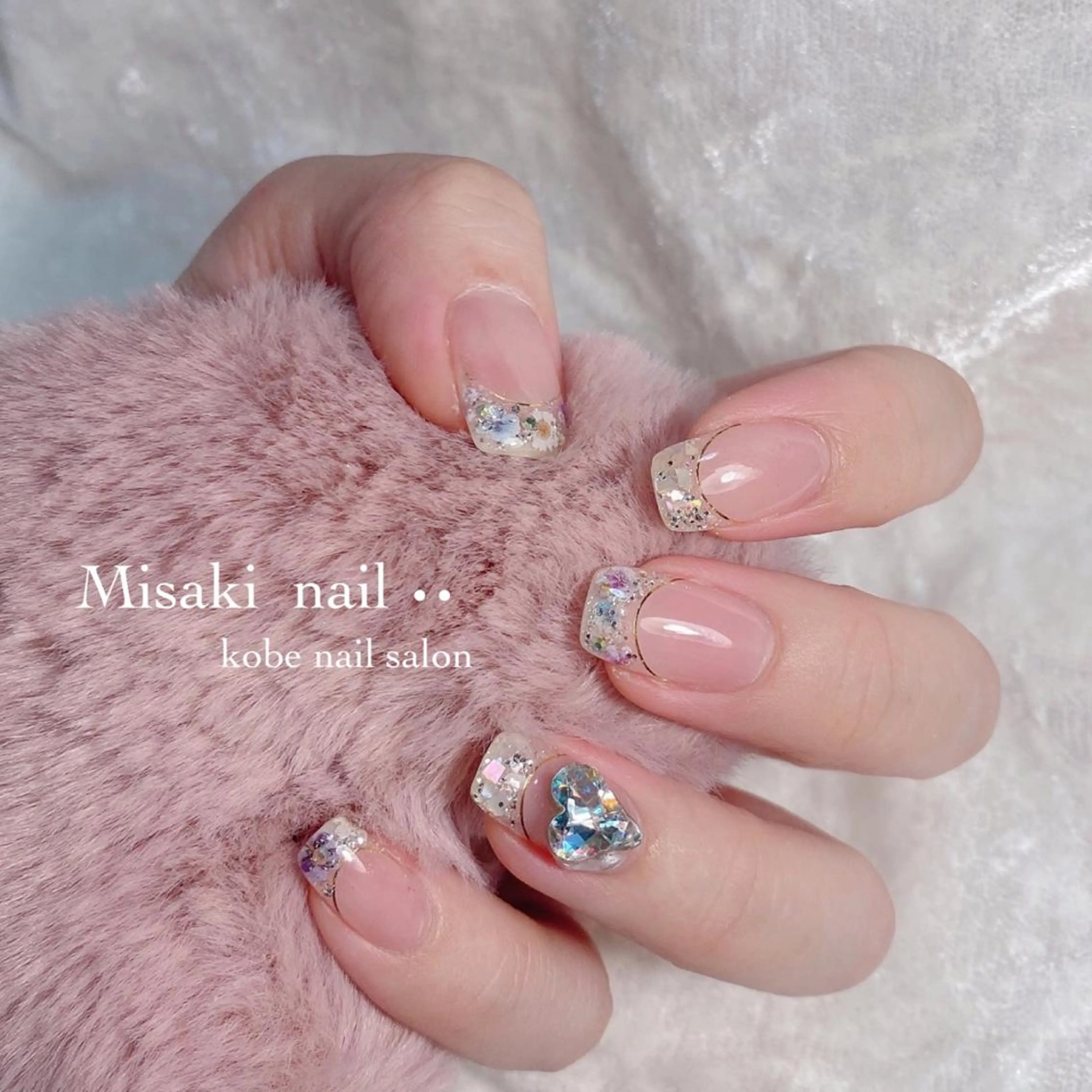 ネイル 韓国ネイル ワンホンネイル ハンドネイル nailsalon miinailsのネイルデザイン