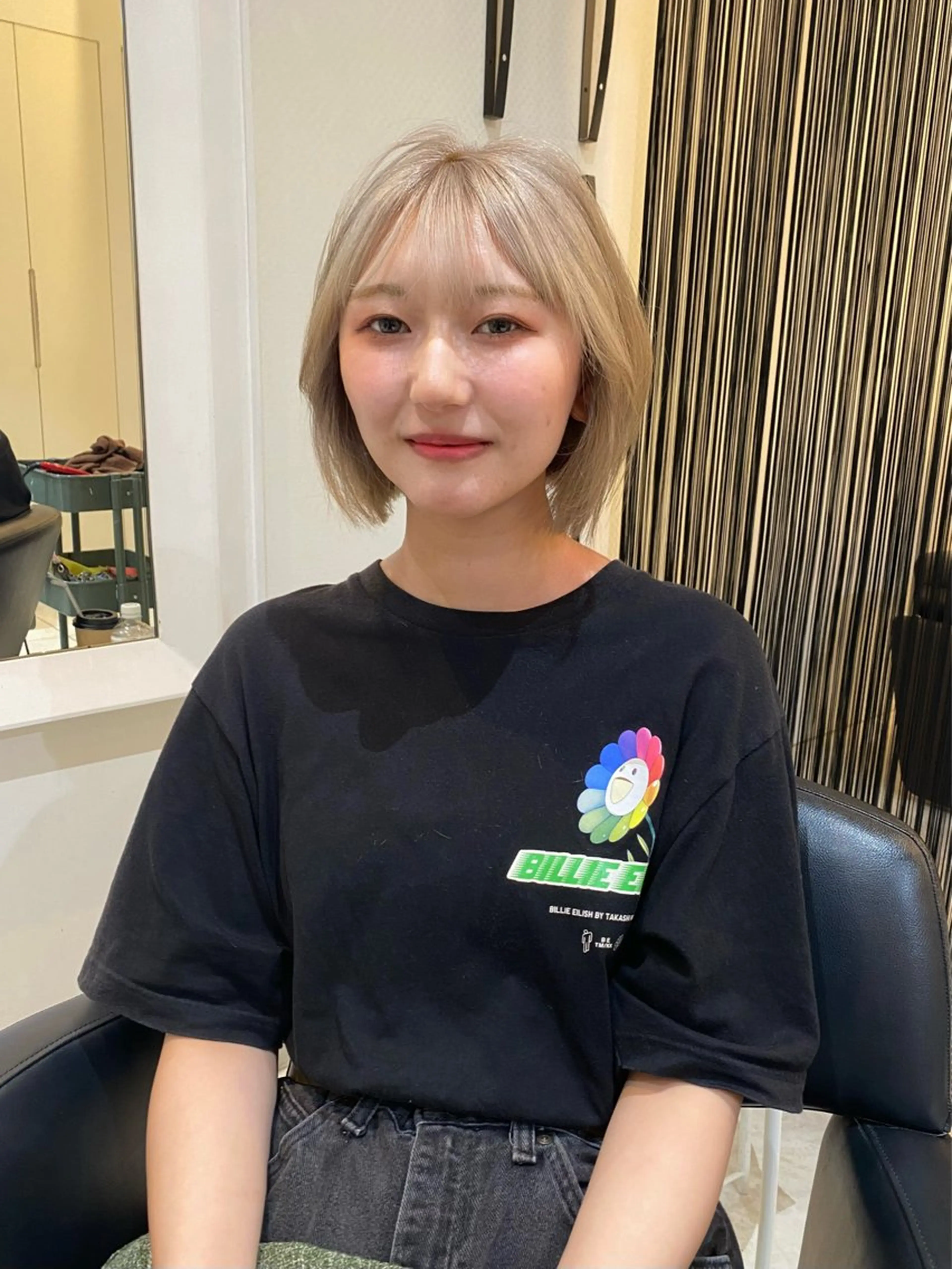 ショート カラー ハイトーンカラー カット ヘアカラー トリートメント mai / linoah˚✧のヘアスタイル