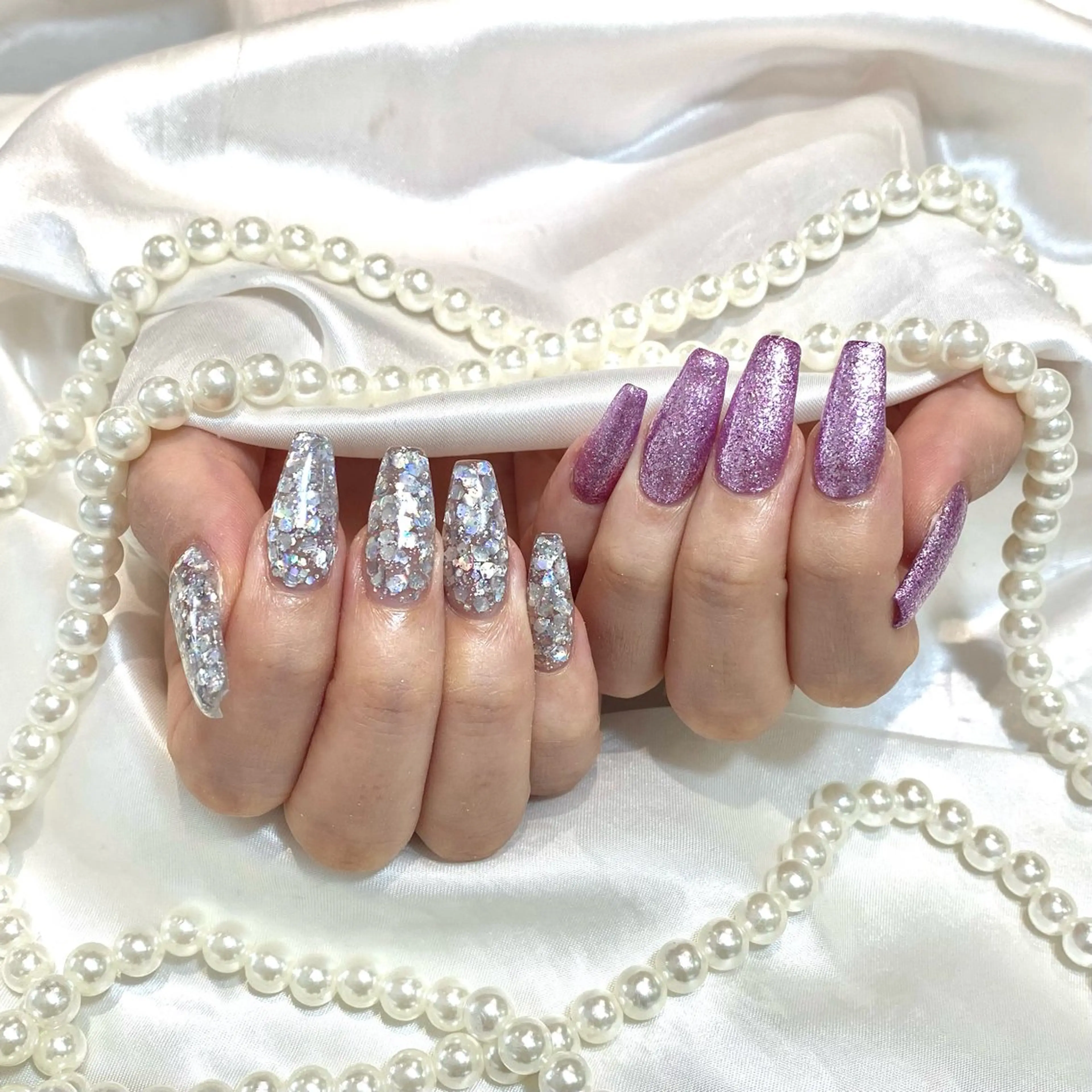 ネイル ハンドネイル WISTERIA rirunaのネイルデザイン