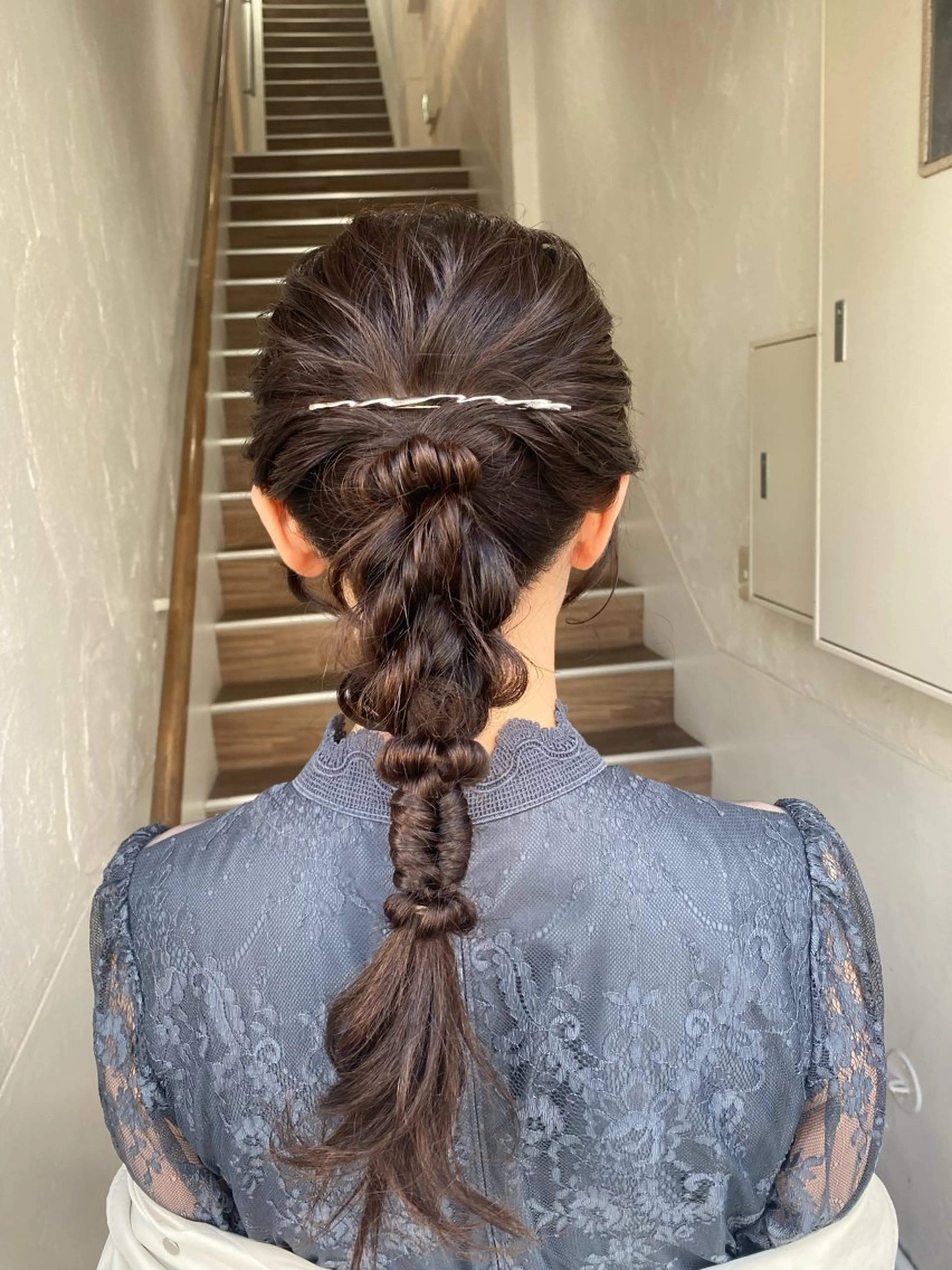 ロング ヘアアレンジ 岩谷 美香のヘアスタイル