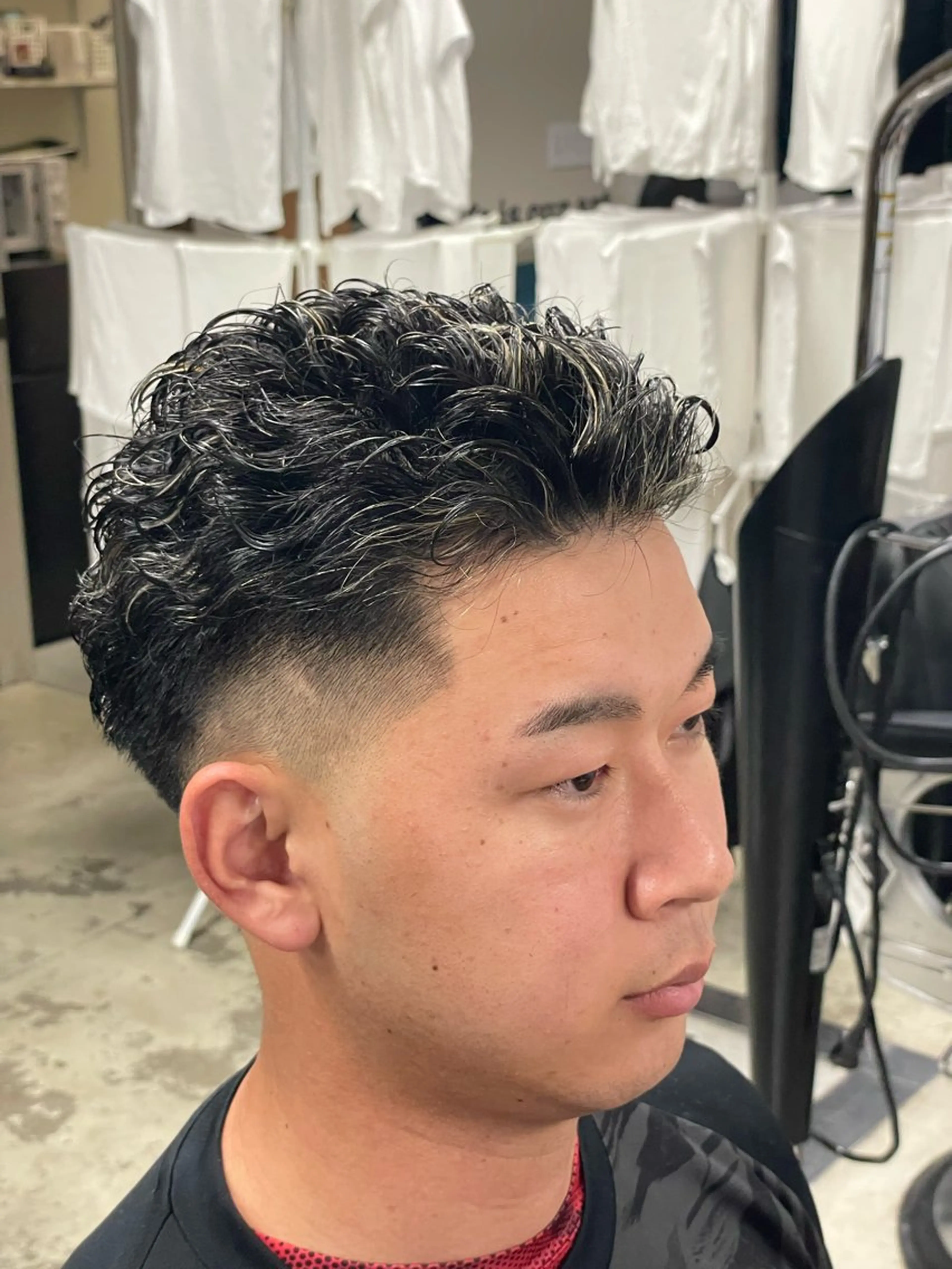 ショート パーマ メンズ カット パーマ メンズカット、パーマ 特化美容師🌀/高田のヘアスタイル