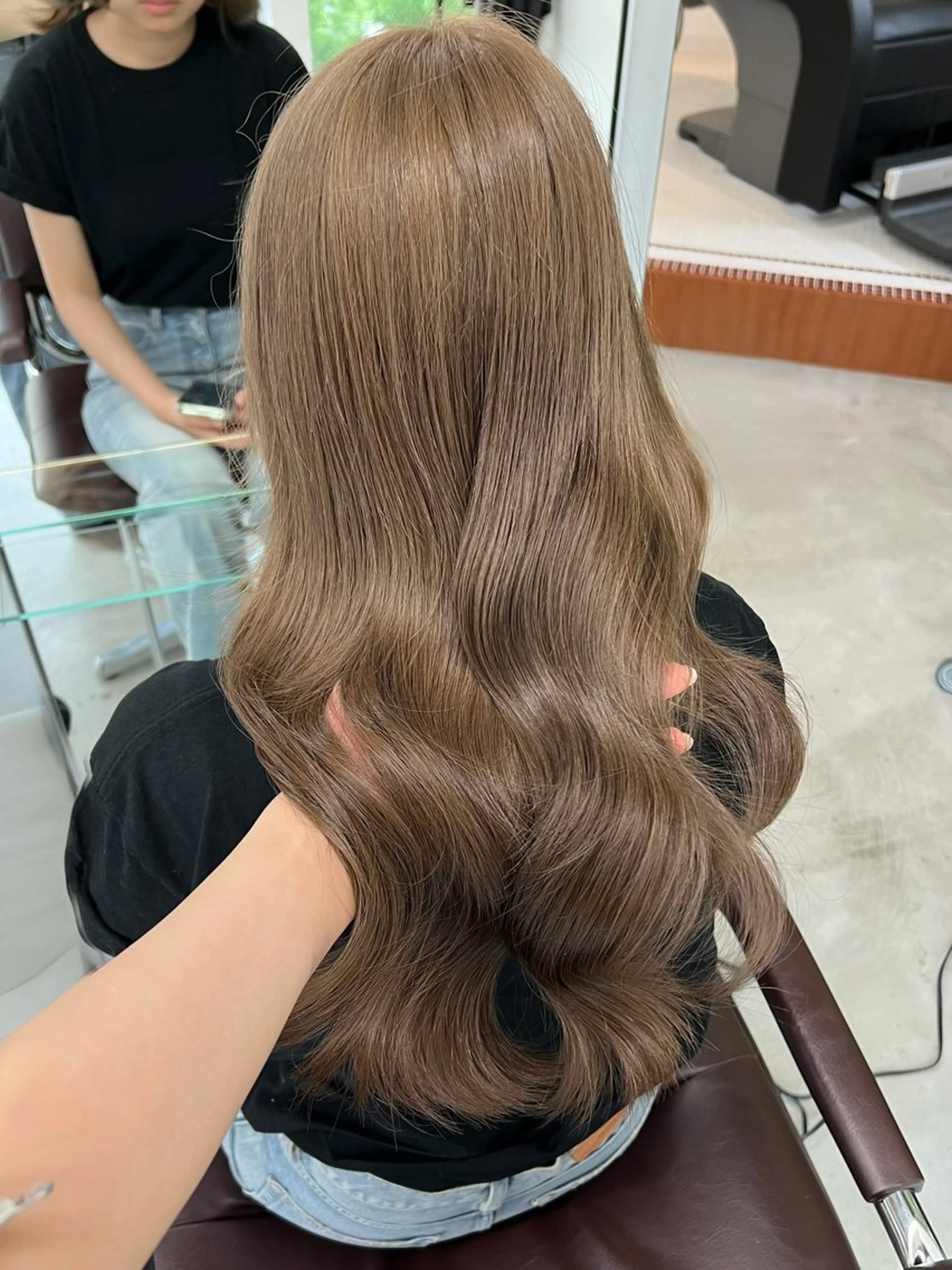 セミロング いざわりお /梅田/ブリーチのヘアスタイル