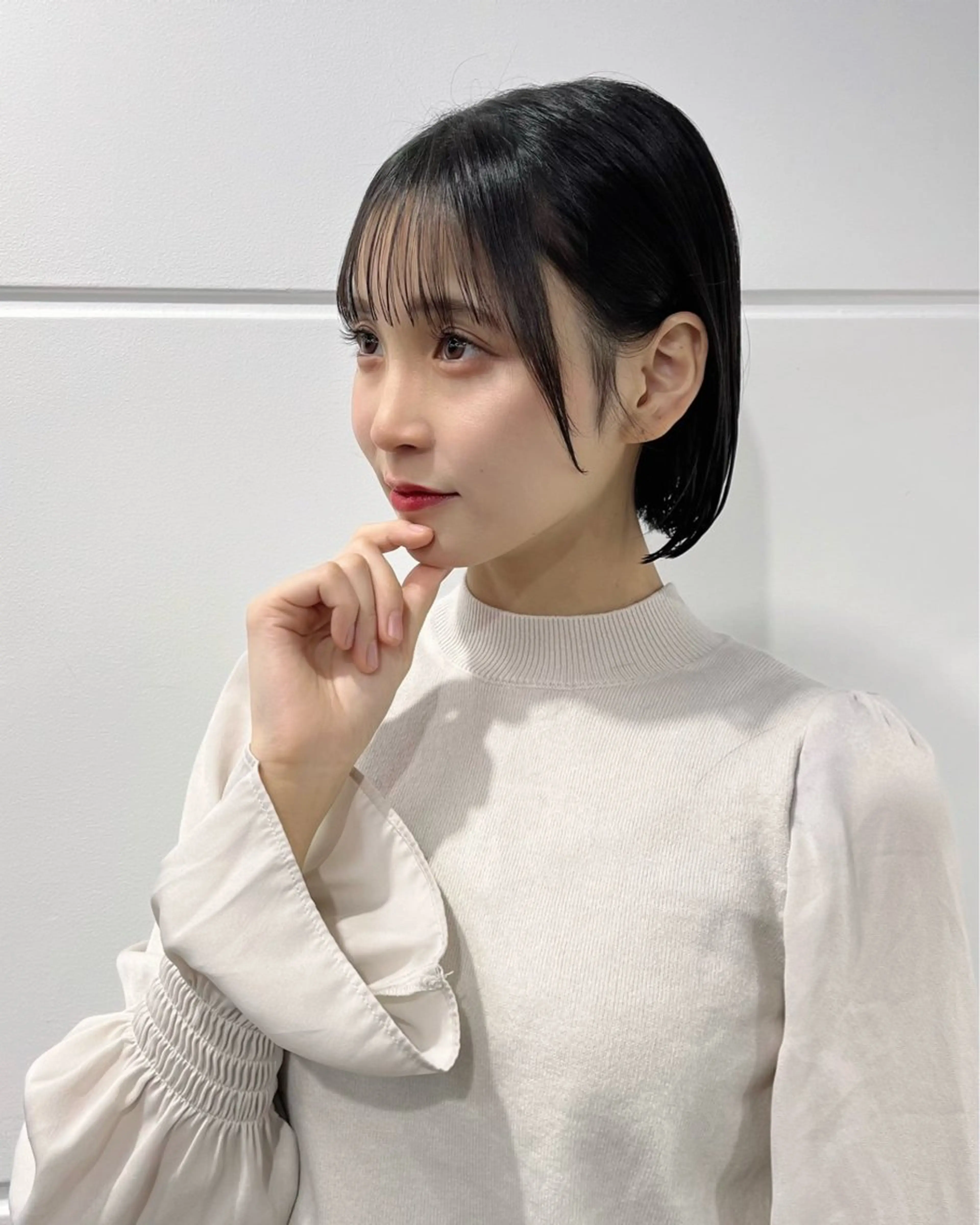 ショート 縮毛矯正/ハイトーン /パーマ/前原汐🎐のヘアスタイル