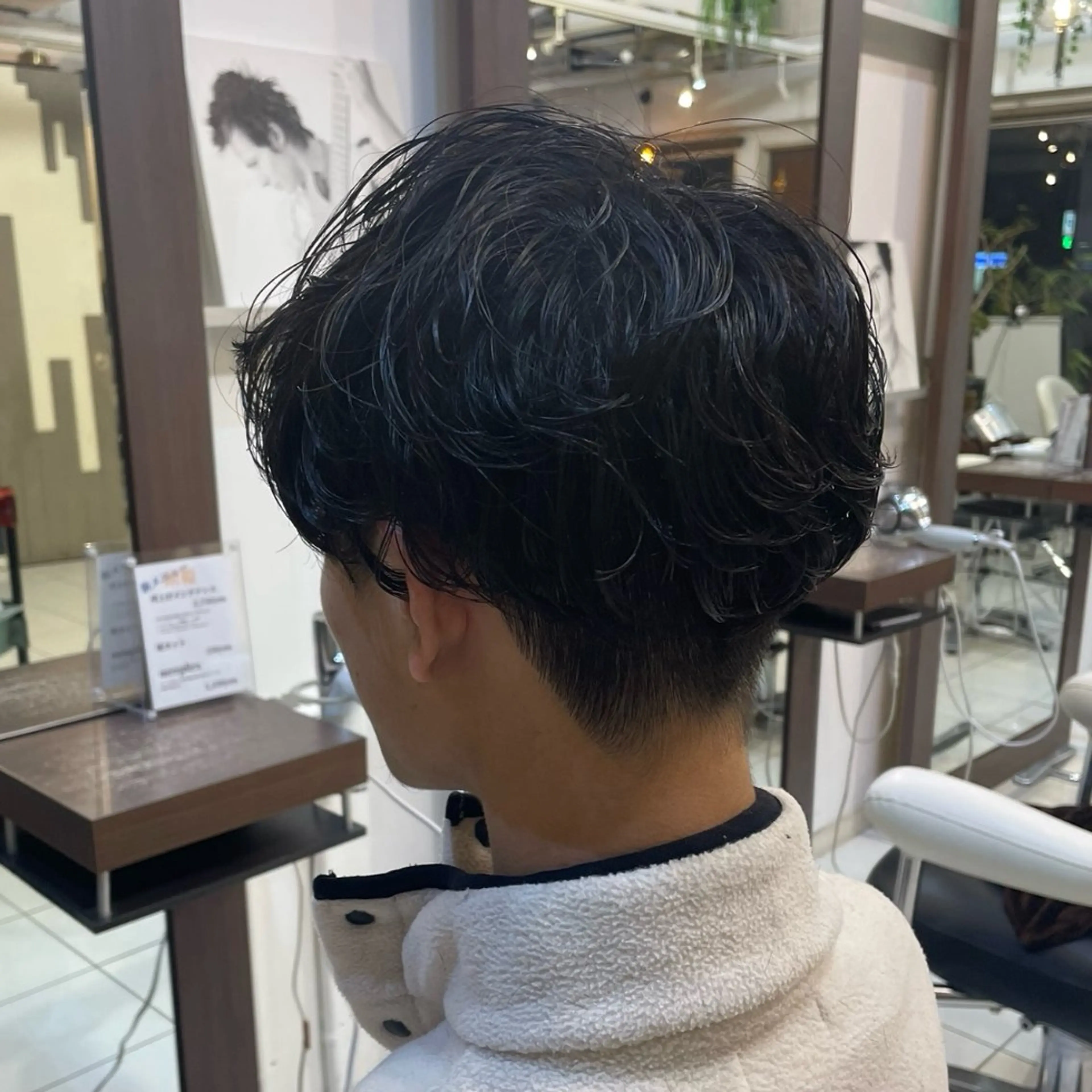 パーマ メンズ メンズパーマ パーマ bauhaus hair所属・バウハウスヘア ひなのヘアスタイル