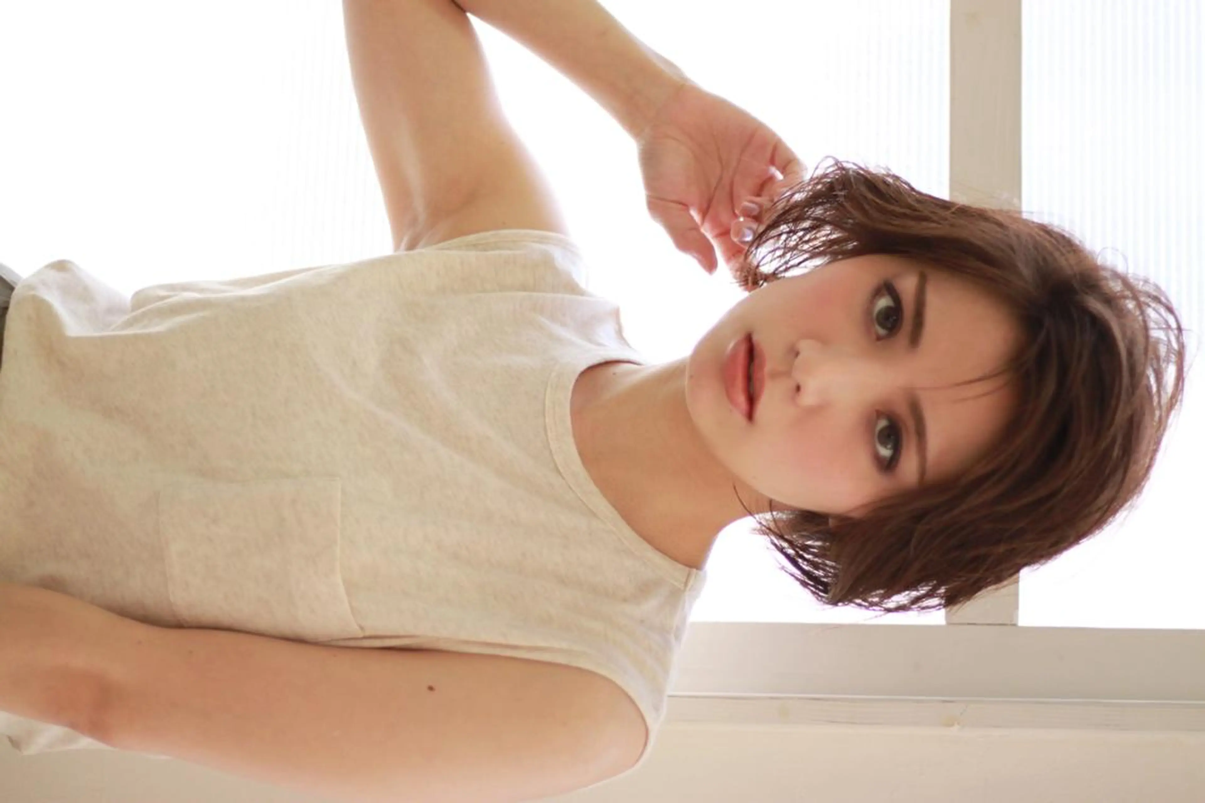 ミディアム カラー Baguz HAIRのヘアスタイル