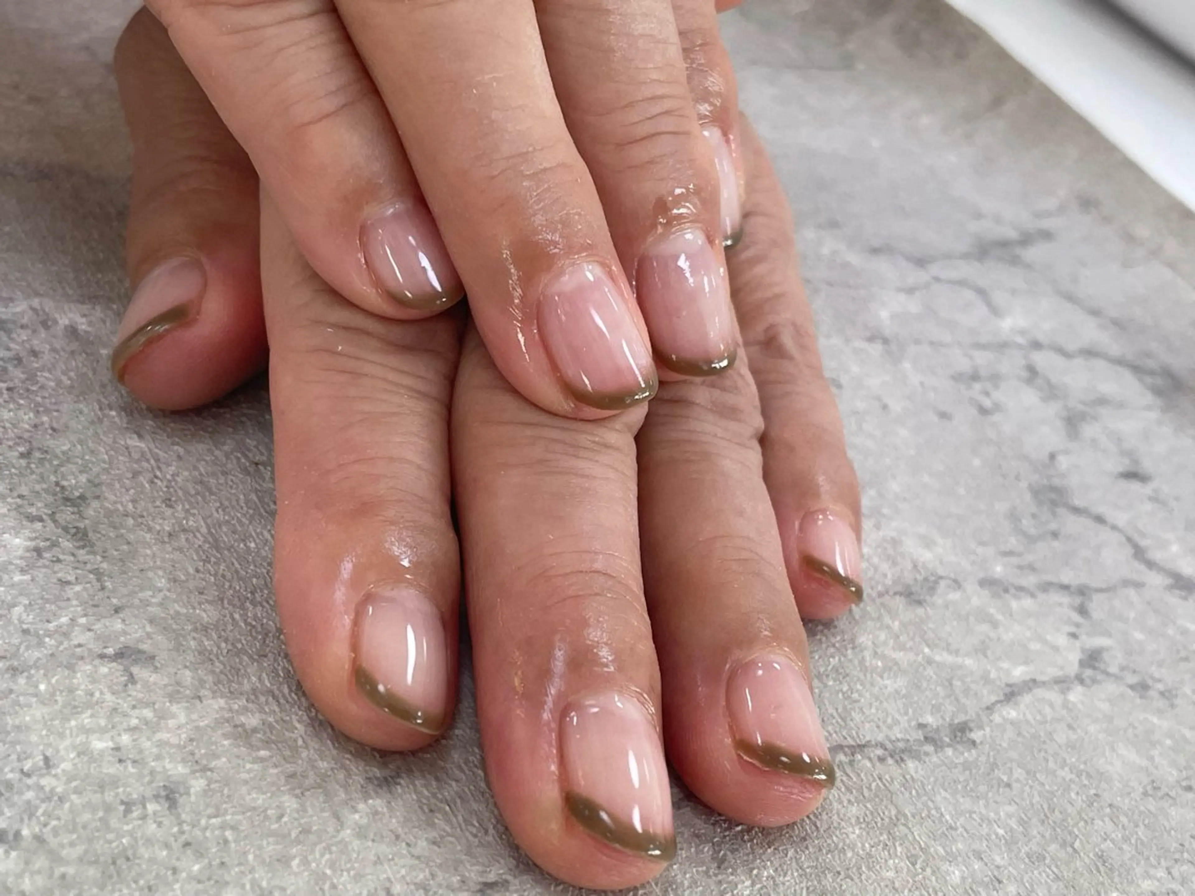 ネイル フレンチネイル clear yayoiのネイルデザイン