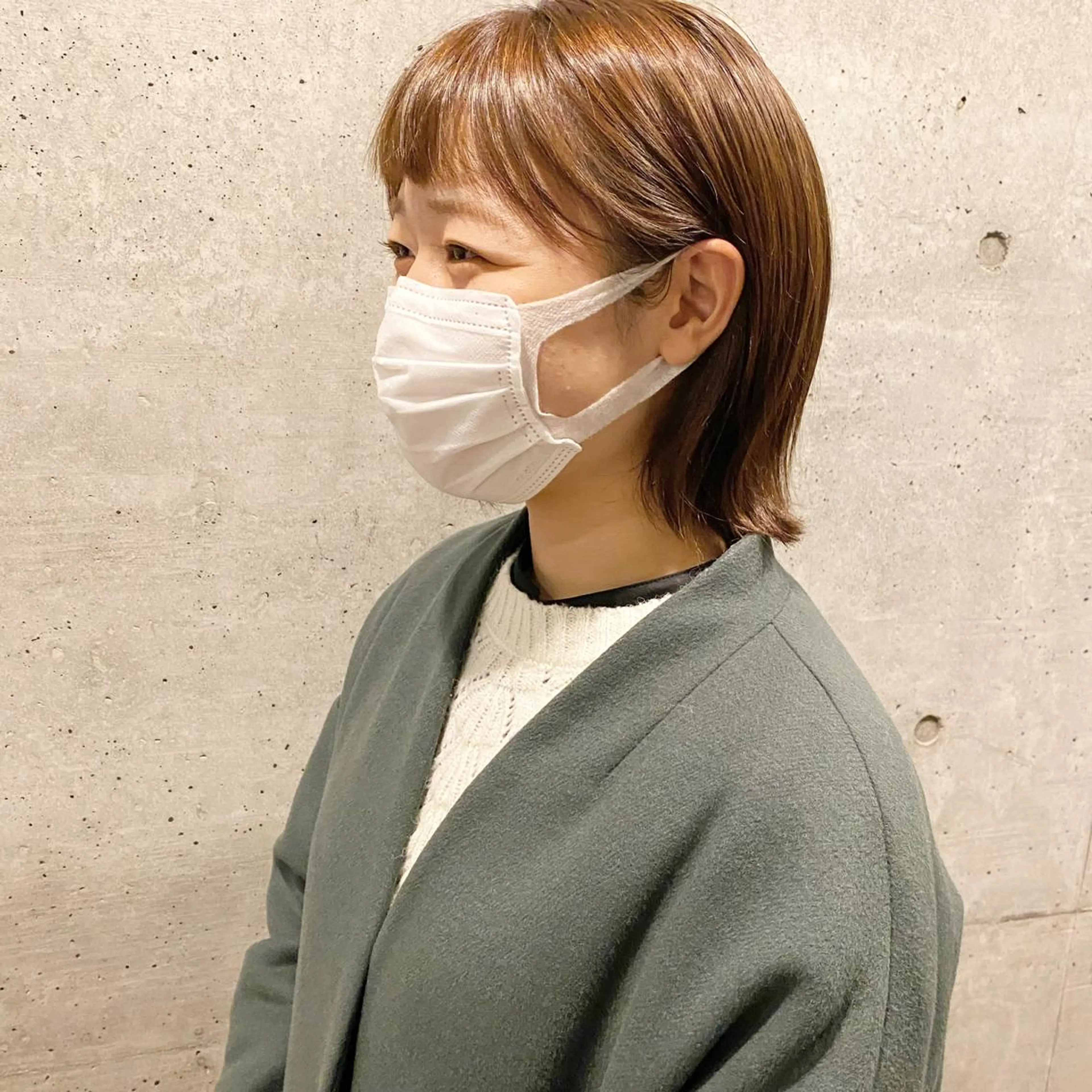 ショート カラー カット ヘアカラー トリートメント 後藤紗英/髪質改善 /オリーブベージュのヘアスタイル