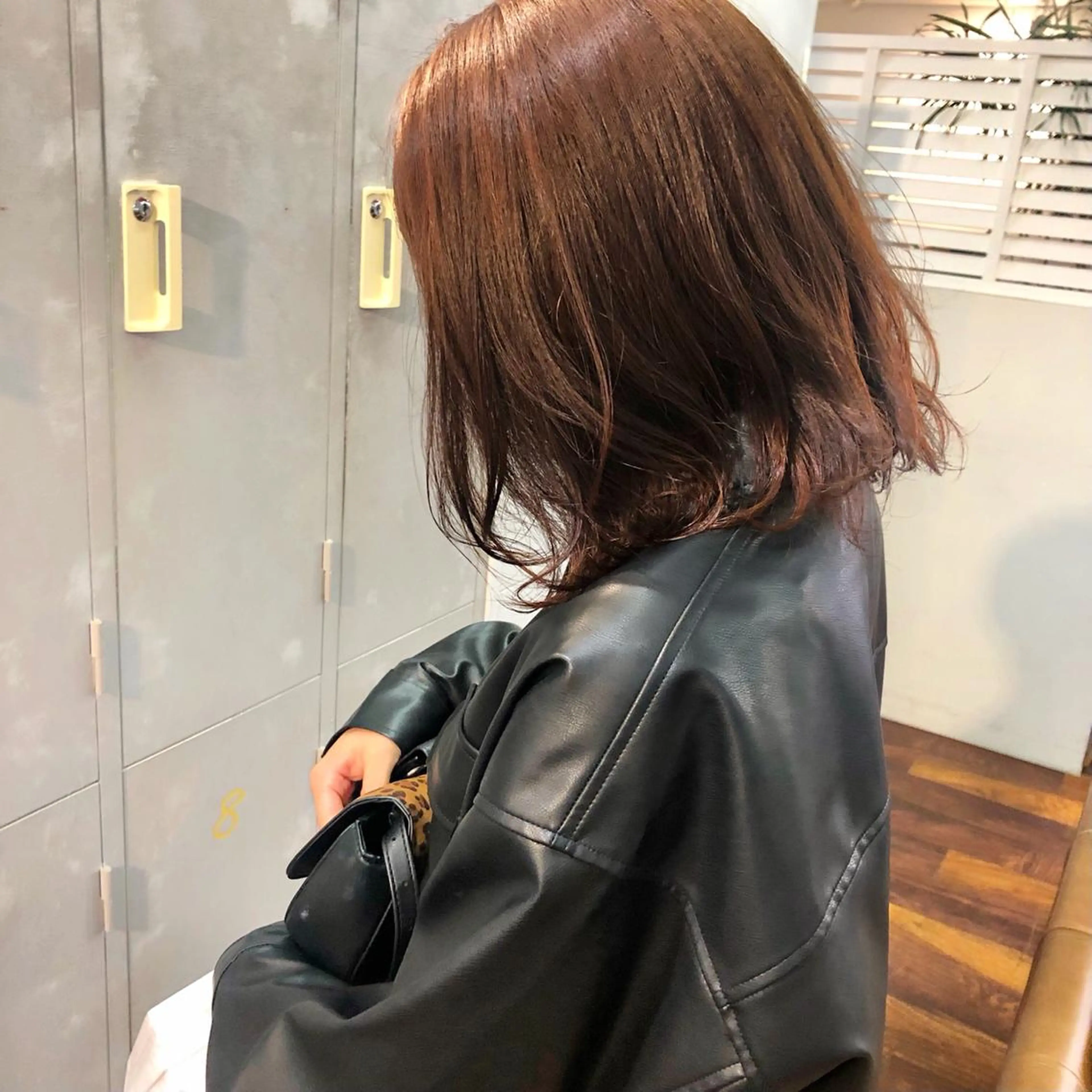 ミディアム カラー ブラウンカラー オレンジ オレンジブラウン カット ヘアカラー トリートメント 水野 雪 /パーマ/暖色カラーのヘアスタイル