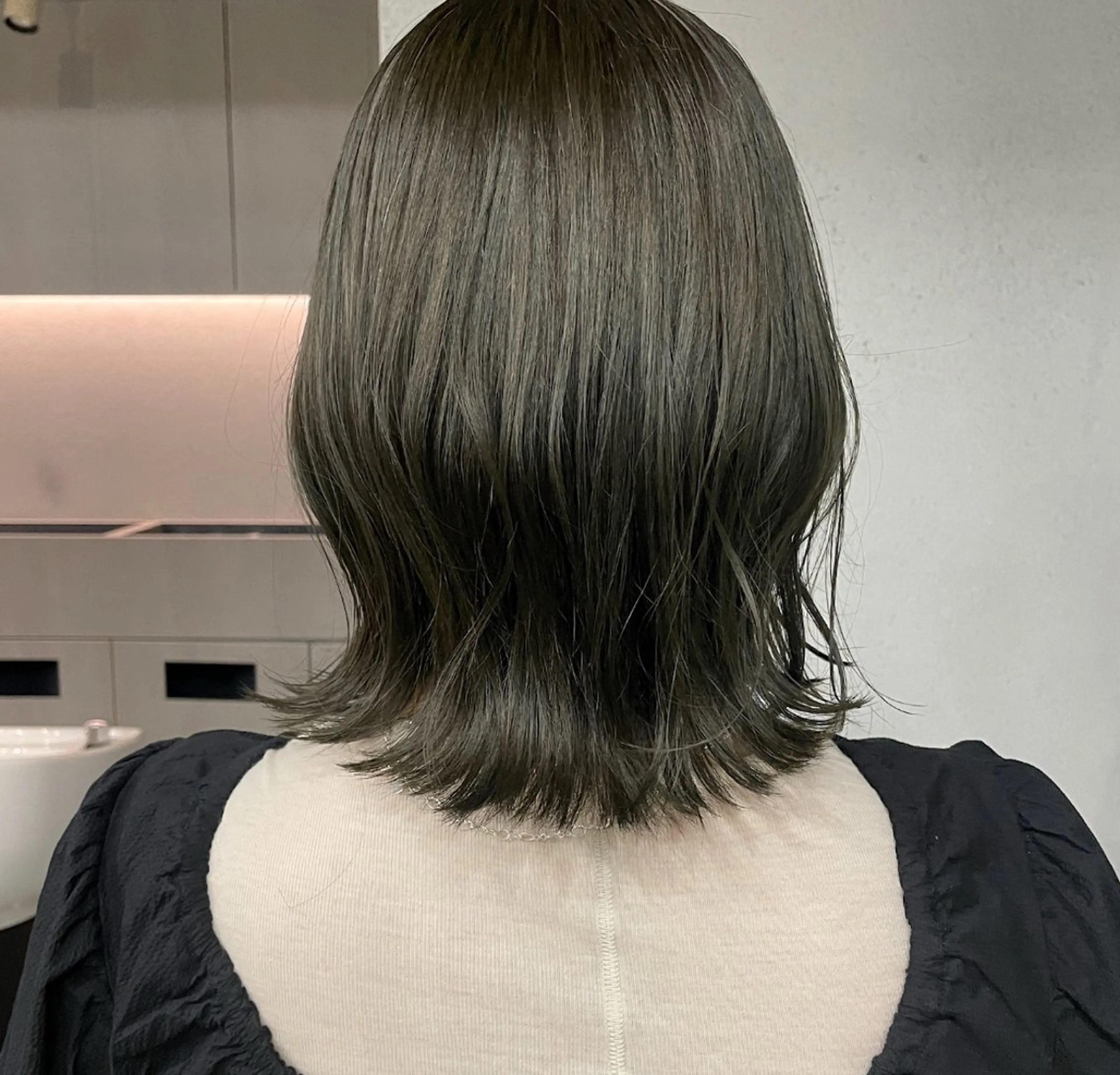 カラー リタッチ レディース パーマ/ 育斗のヘアスタイル