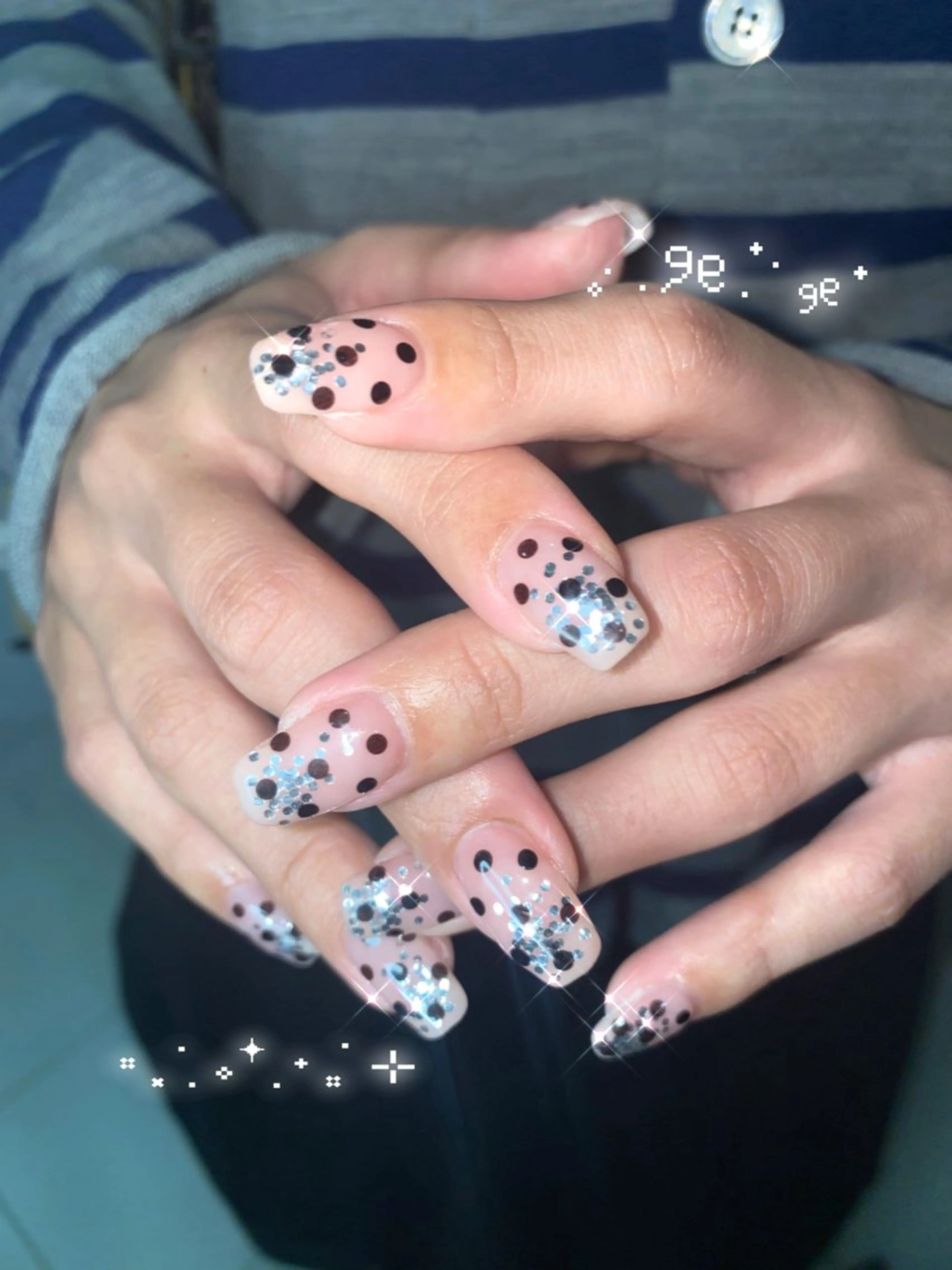 ネイル ドット ハンドネイル ꒰ঌheaven໒꒱ ayaneのネイルデザイン