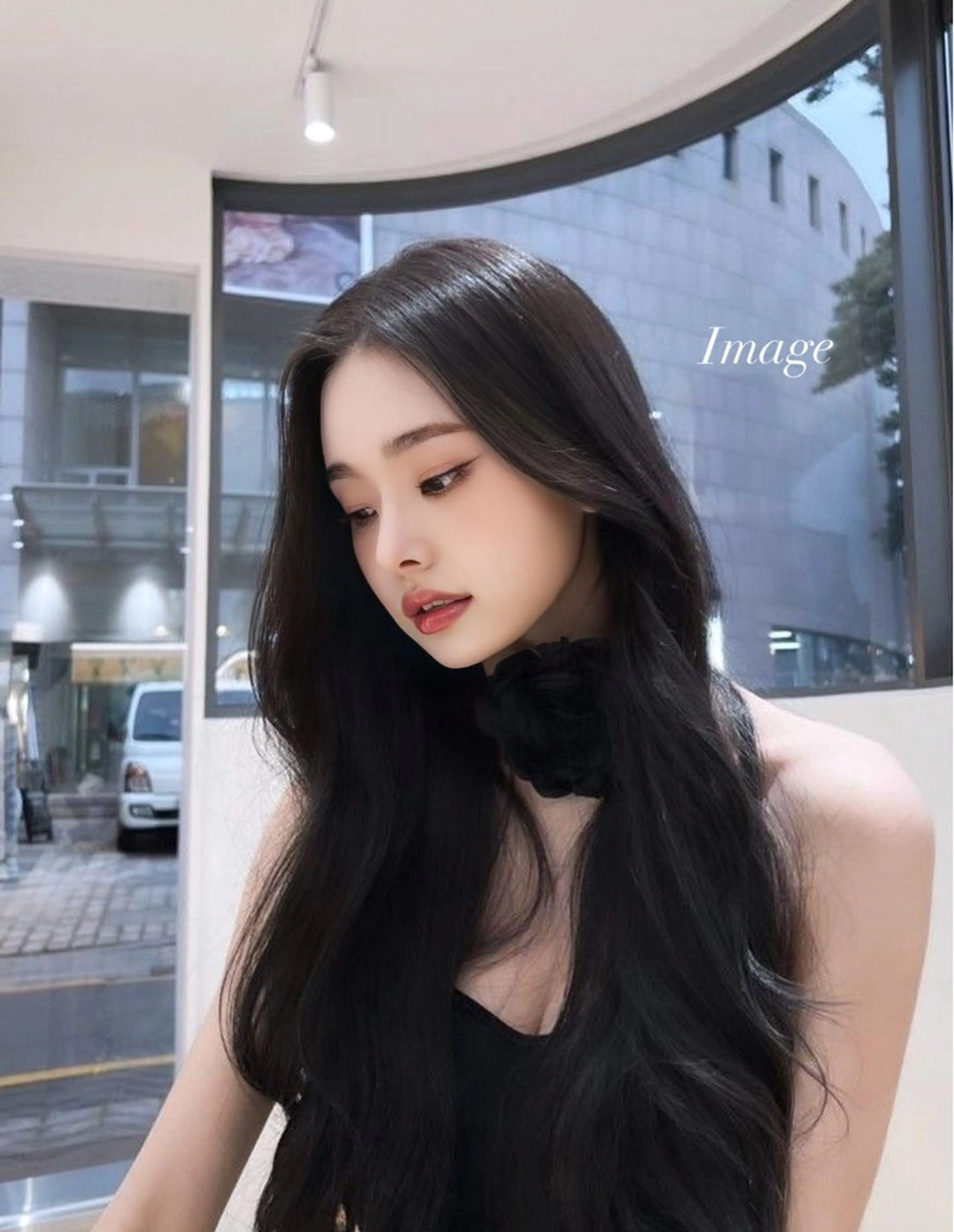 ロング 韓国ヘア🇰🇷/ みう/미우 ☪︎のヘアスタイル