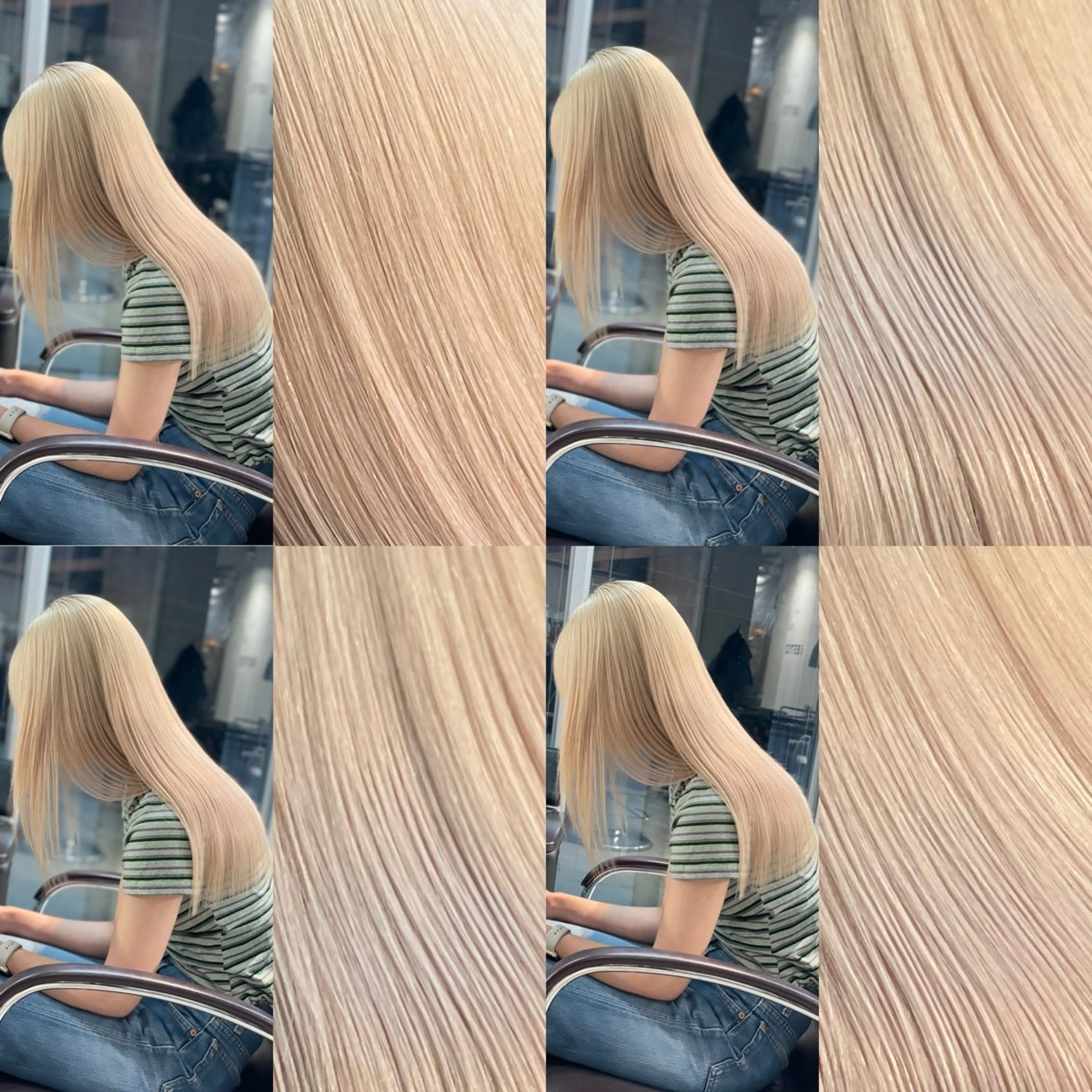 ロング カラー 💜ハイトーン💛 マジカルかいちゃんのヘアスタイル