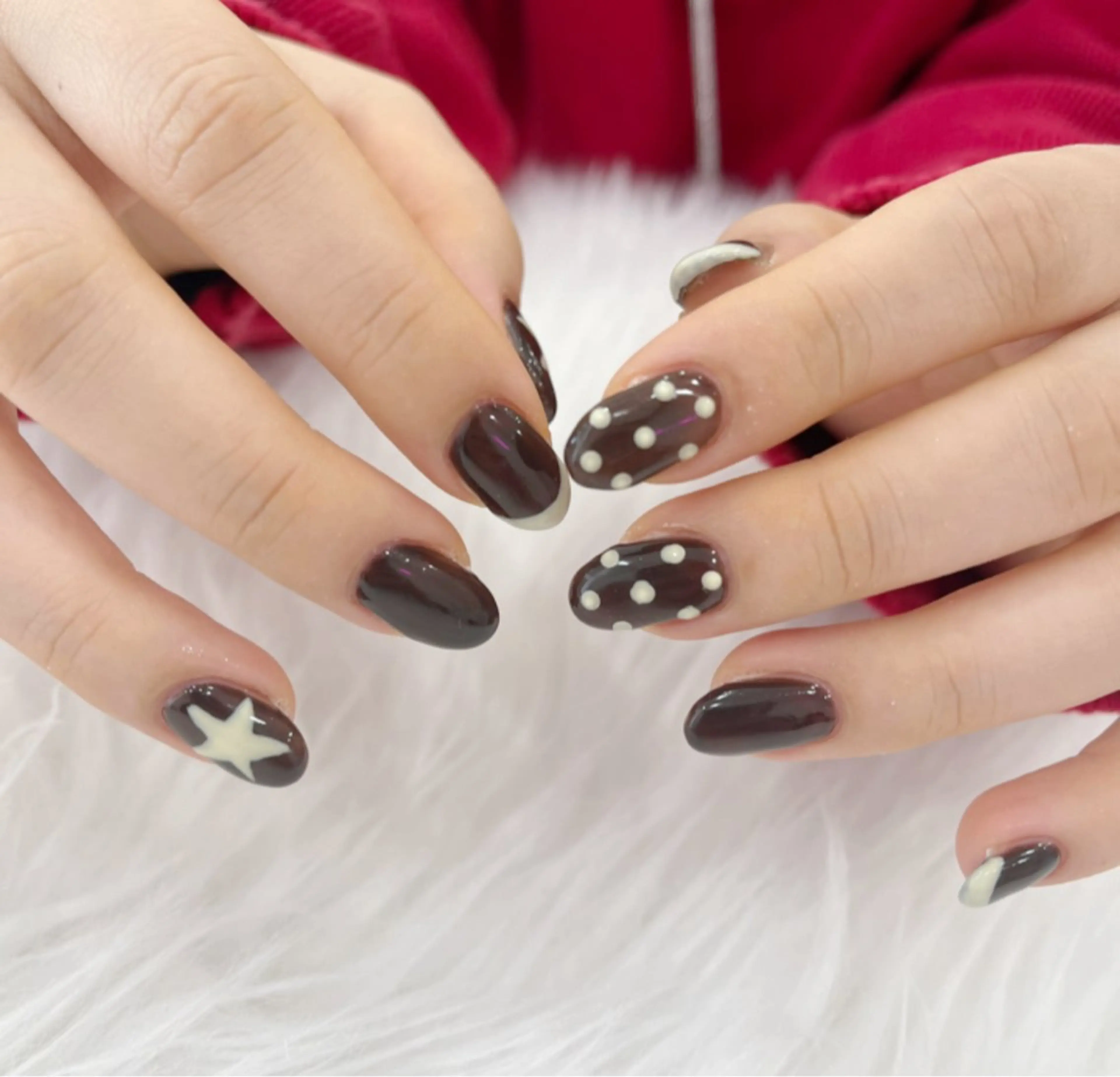 ネイル 長さ出し フットネイル ジェルネイル 韓国ネイル マグネットネイル #Amin所属・#Amin nail salonのネイルデザイン