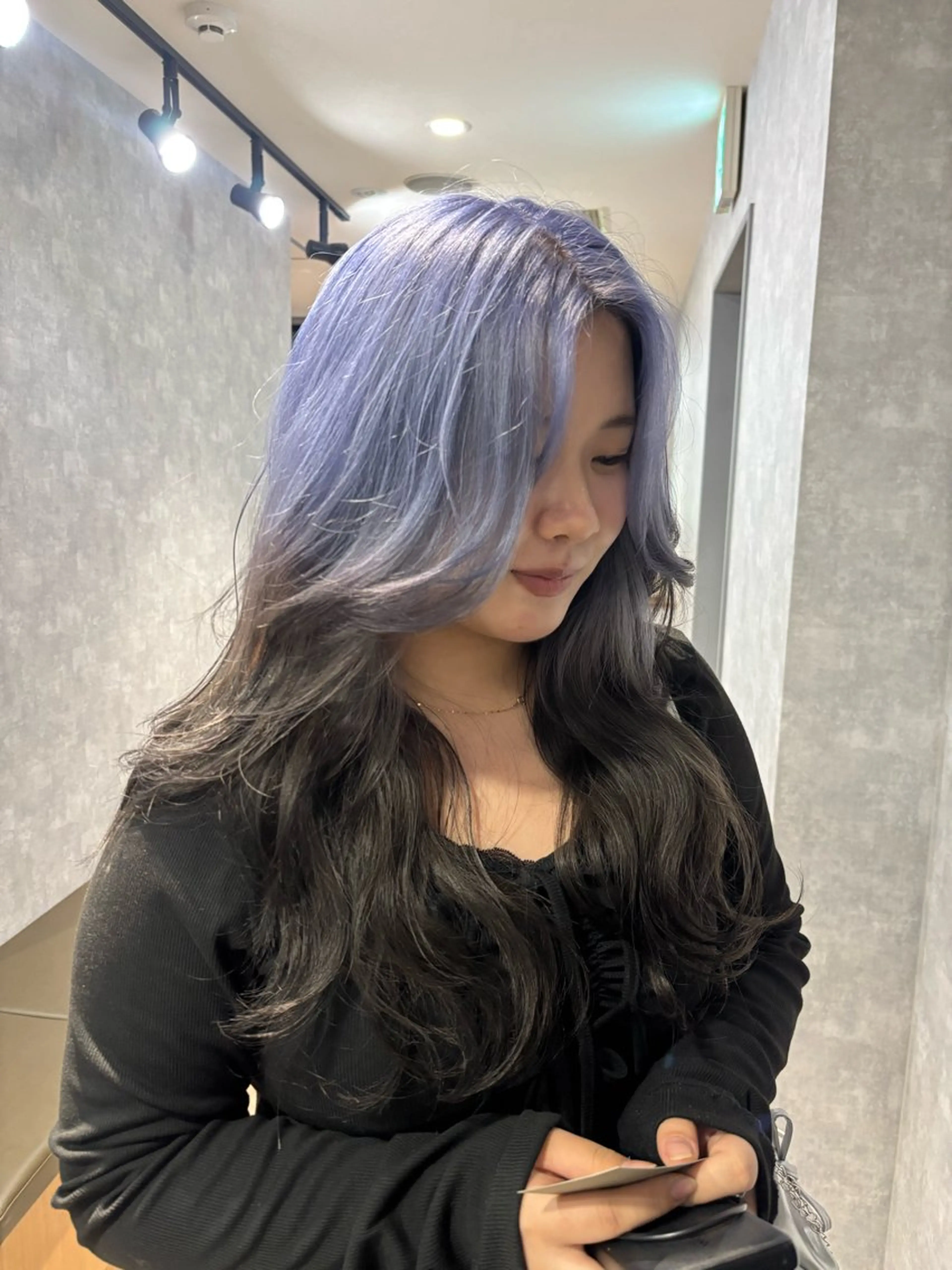 セミロング カット ヘアカラー トリートメント 🌐NATSUMI 🌐【寒色カラー】のヘアスタイル