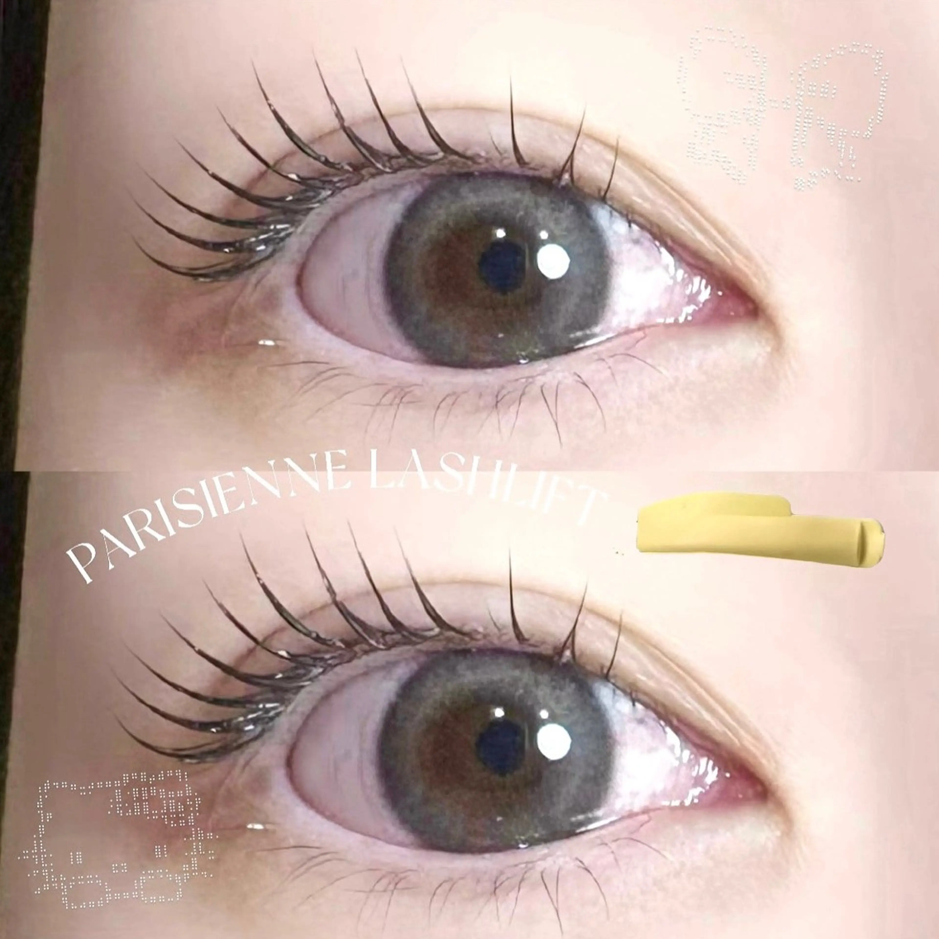 まつげパーマorパリジェンヌ+アイブロウワックスのセットメニュー🐰ྀི 担当 今村👶🏻ྀིの写真