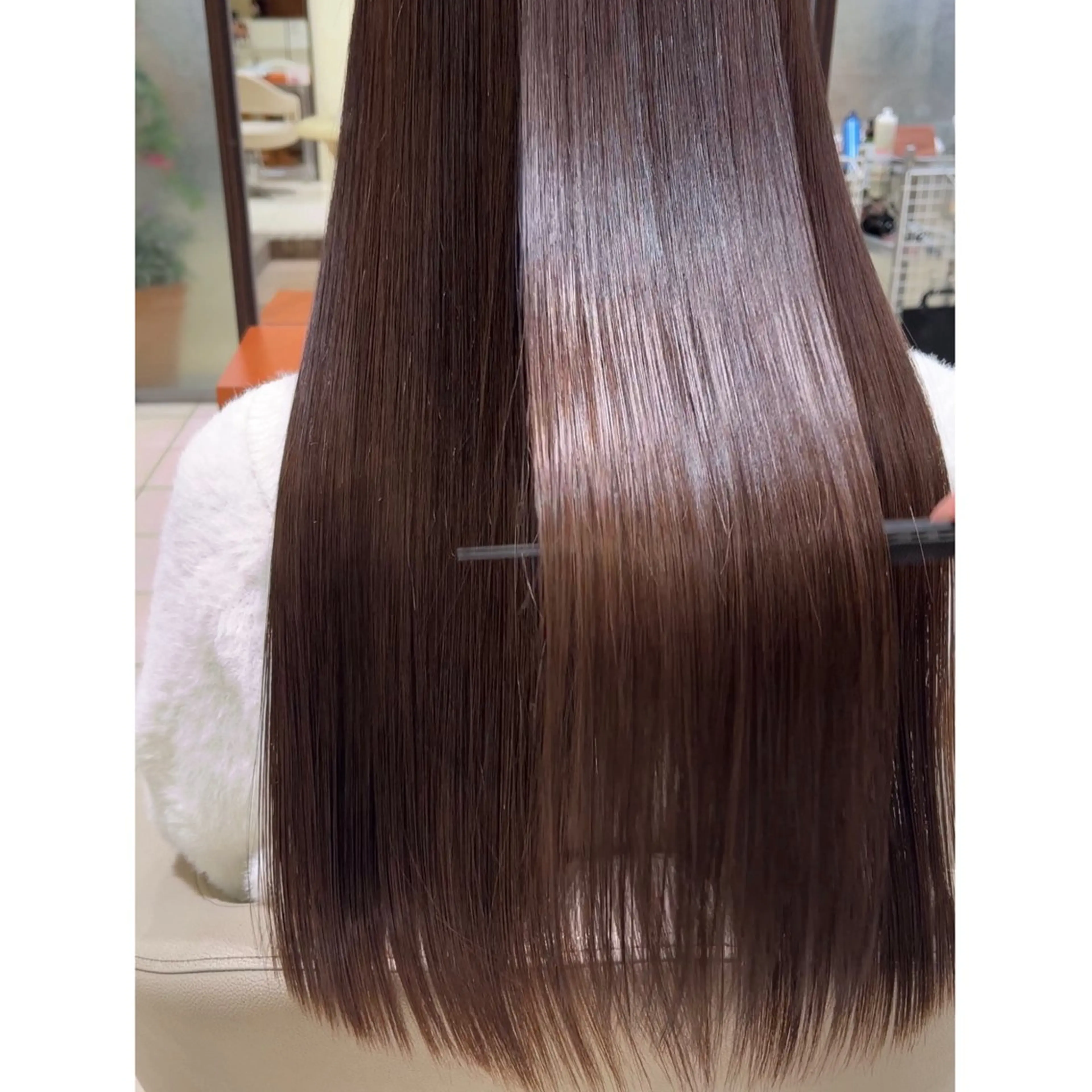 【🩵期間限定🩵】大人気✨髪質改善カラー ￥5500の写真